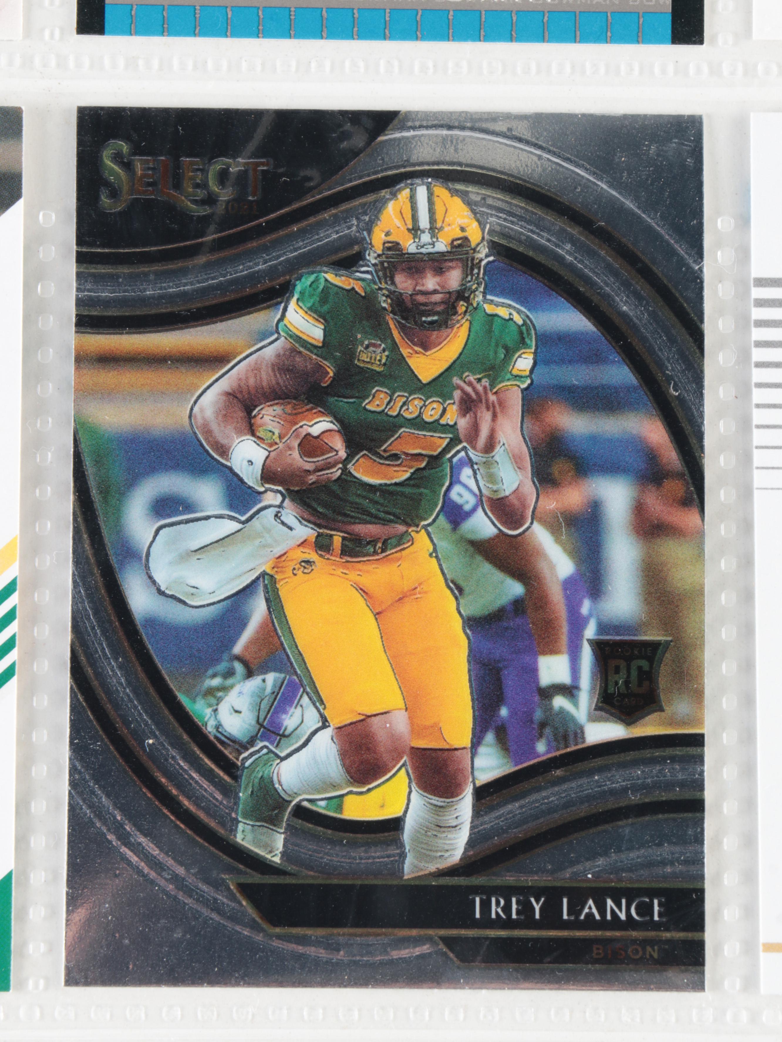 Panini, More Football Rookie Cards with Burrow, Favre, Lawrence, 1990s–2020s