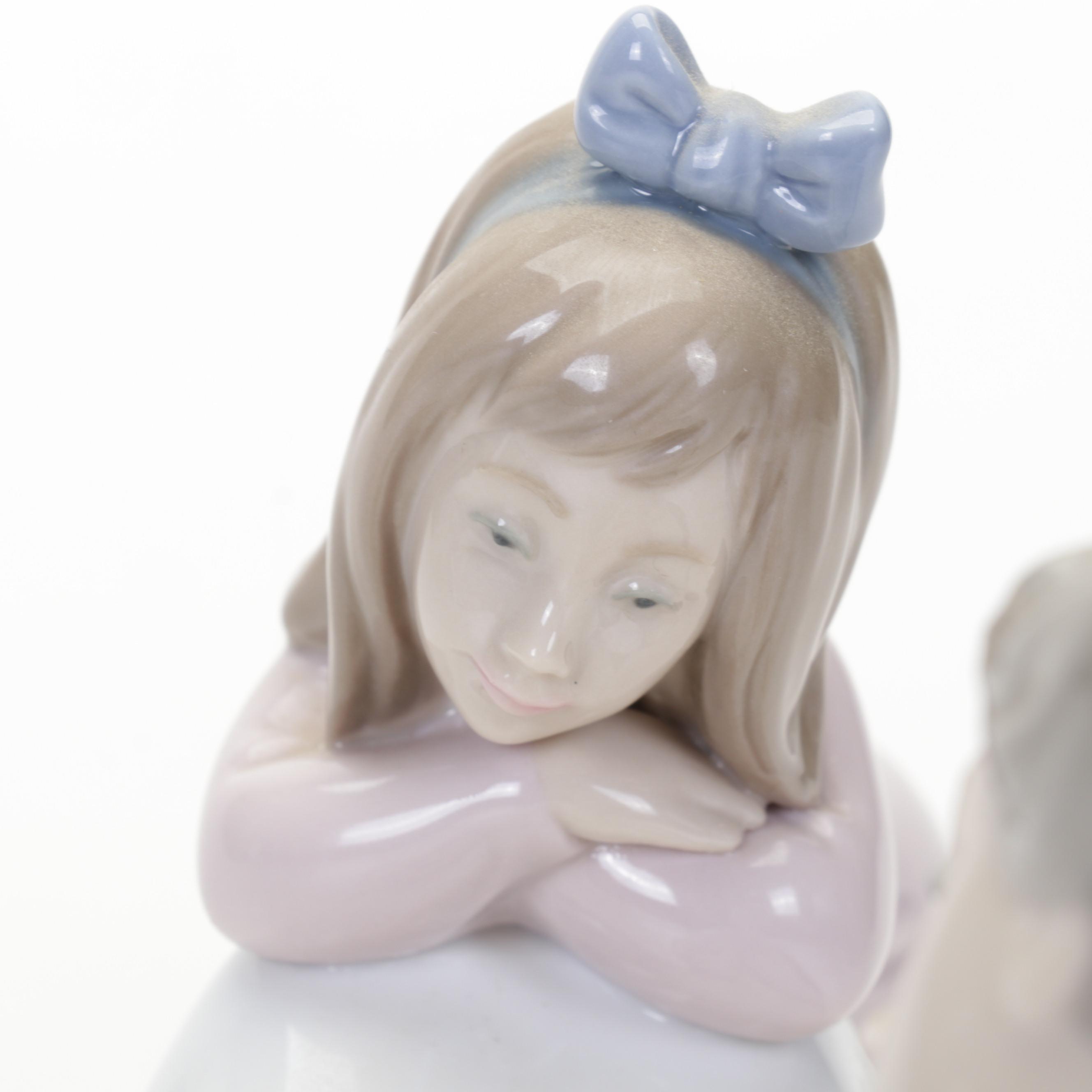 Lladró "Latest Addition" Porcelain Figurine Designed by José Puche, 1989–2007