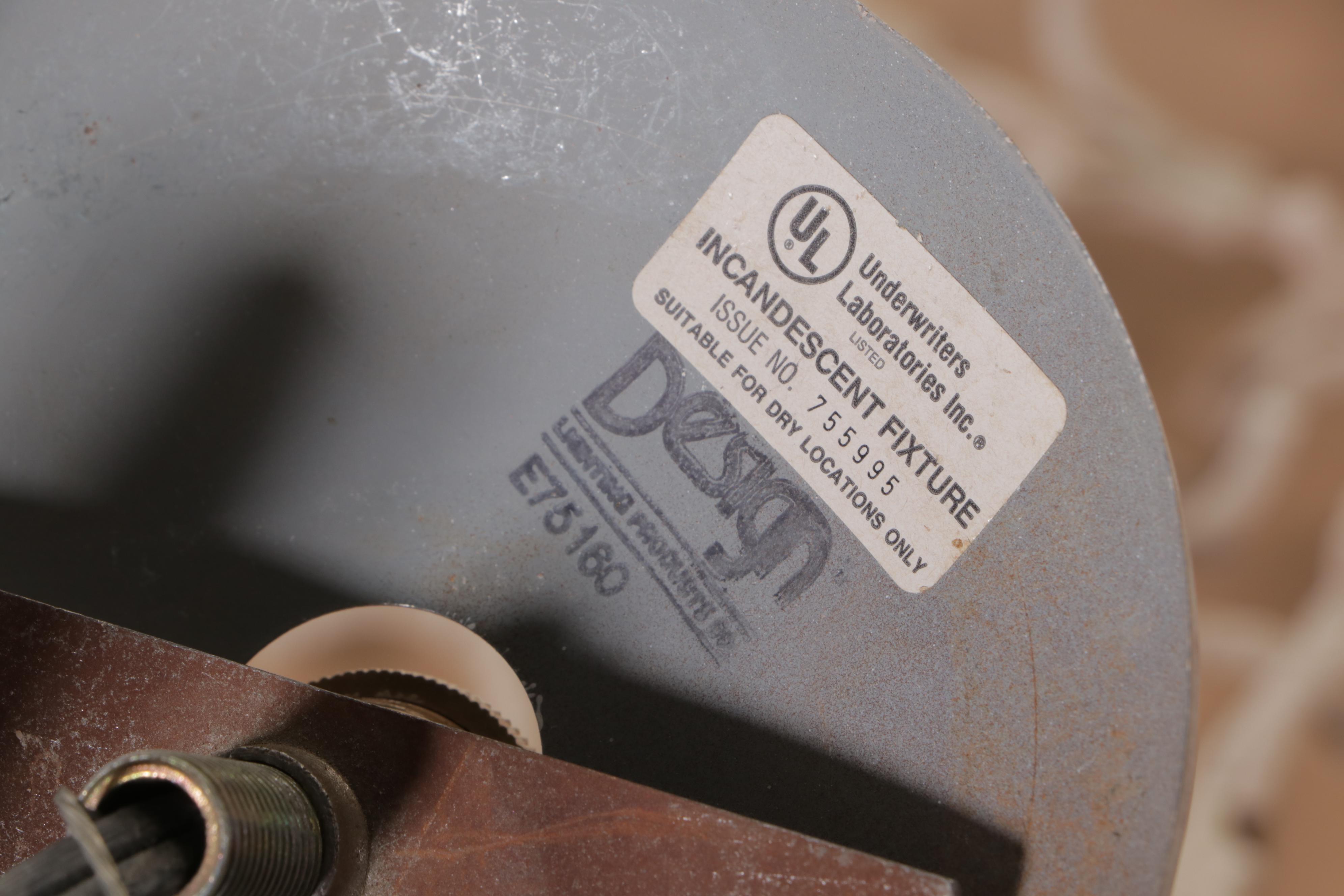 Faux Coral Nine-Arm Chandelier, Mid to Late 20th Century