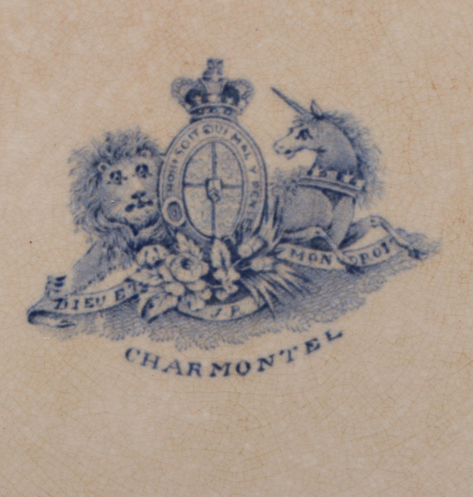 John & William Ridgway English Ironstone "Charmontel" Plate, 1814-1838