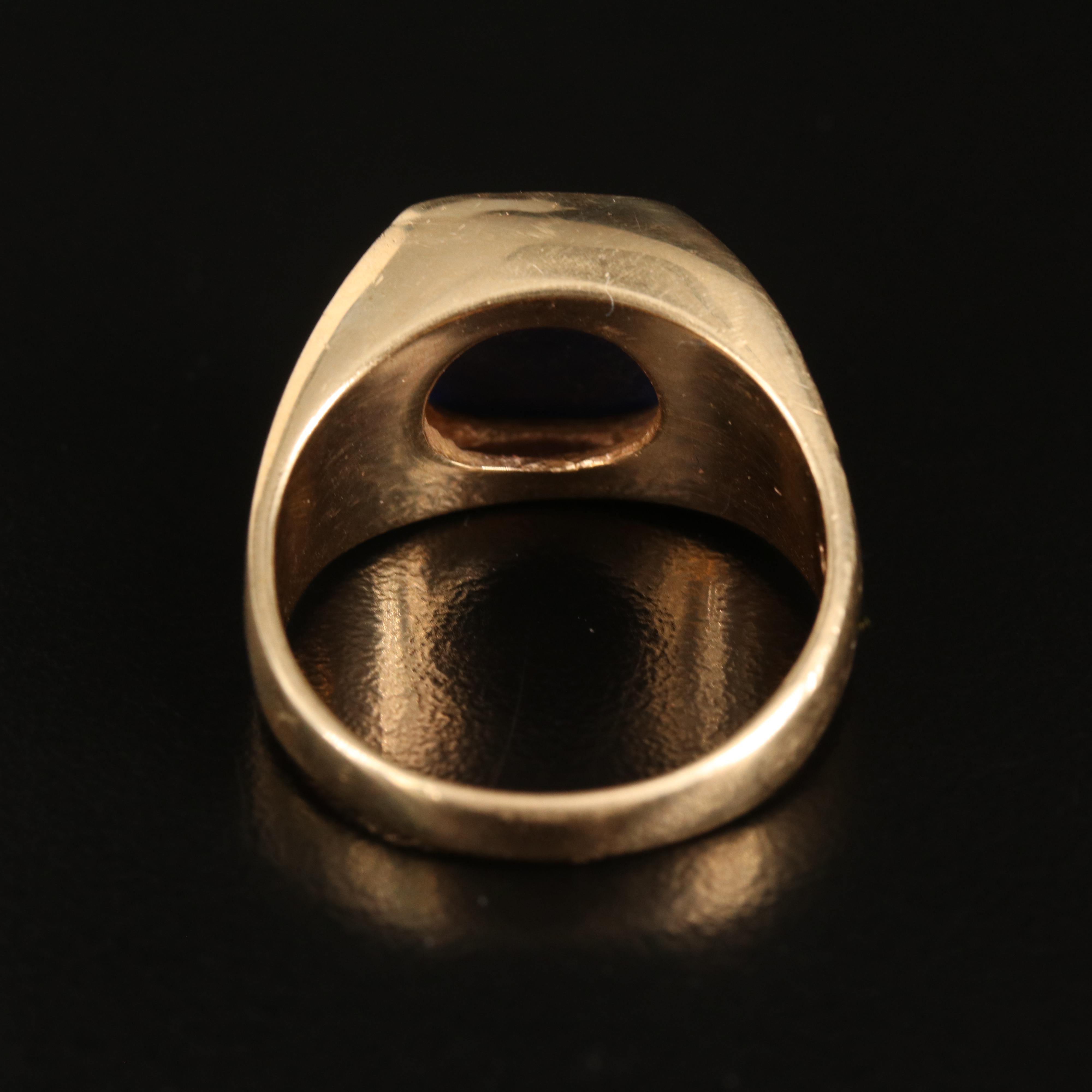 14K Star Sapphire Ring