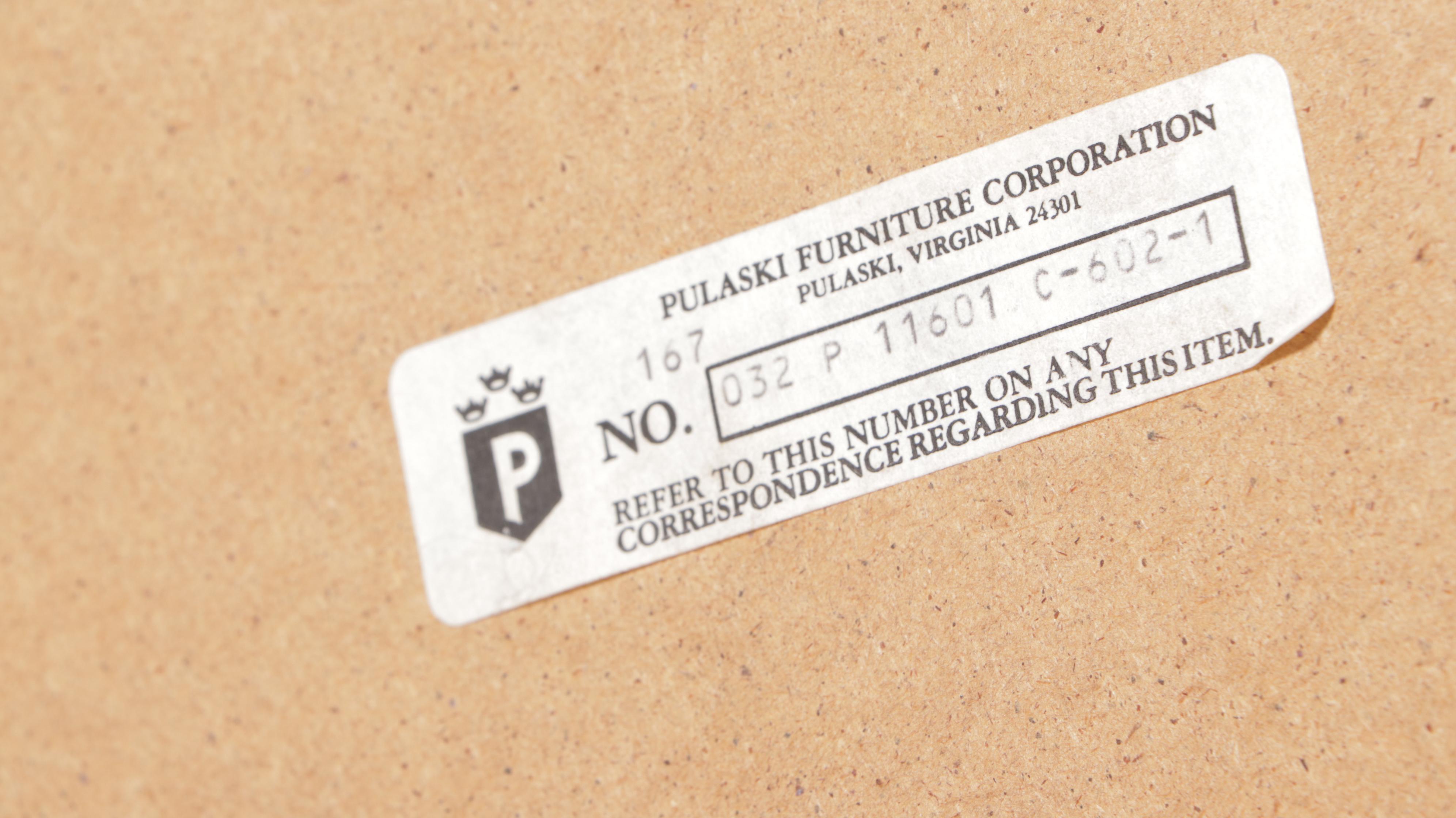 Pulaski Ebonized, Parcel-Gilt, and Chinoiserie-Decorated Display Cabinet