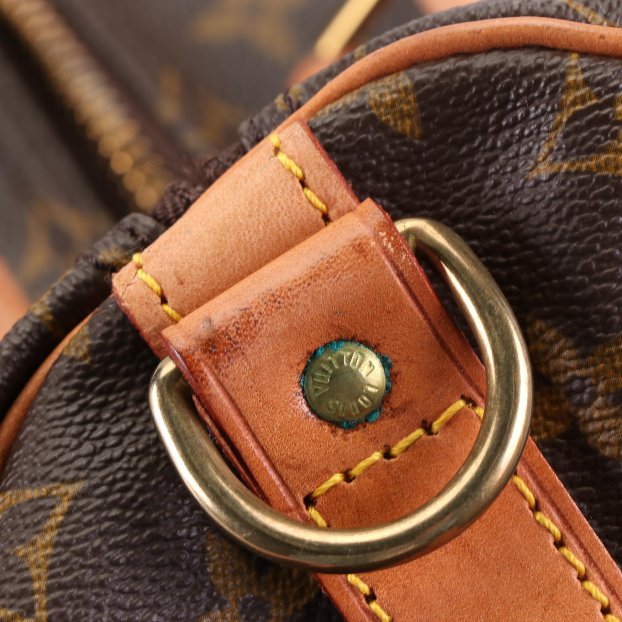 Louis Vuitton Keepall 55 Bandoulière Monogram Canvas and Leather