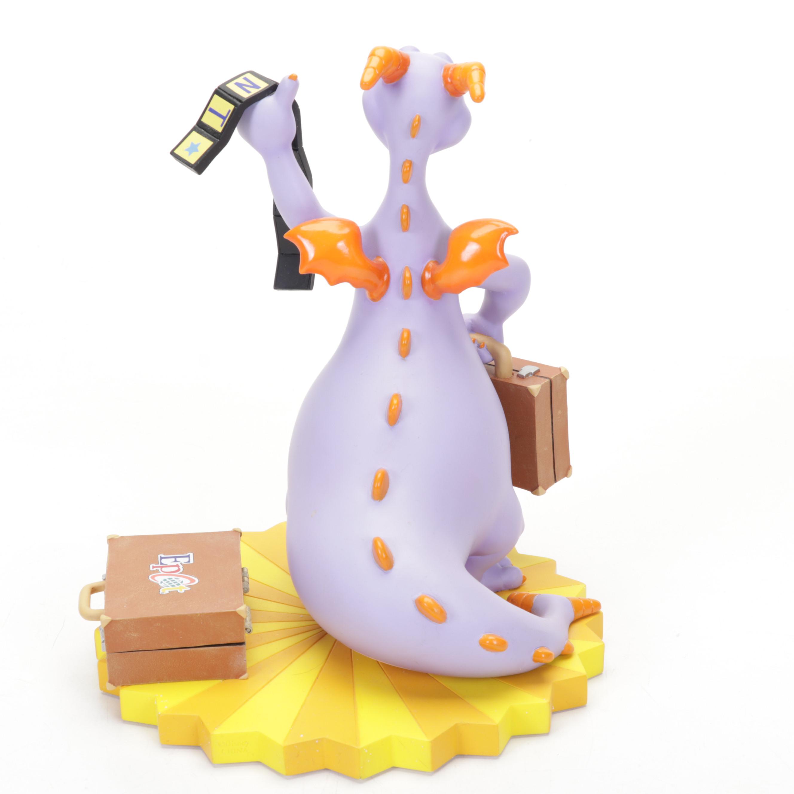 Costa Alavezos The Art of Disney "Just Call Me Figment" Resin Figural Pin Box