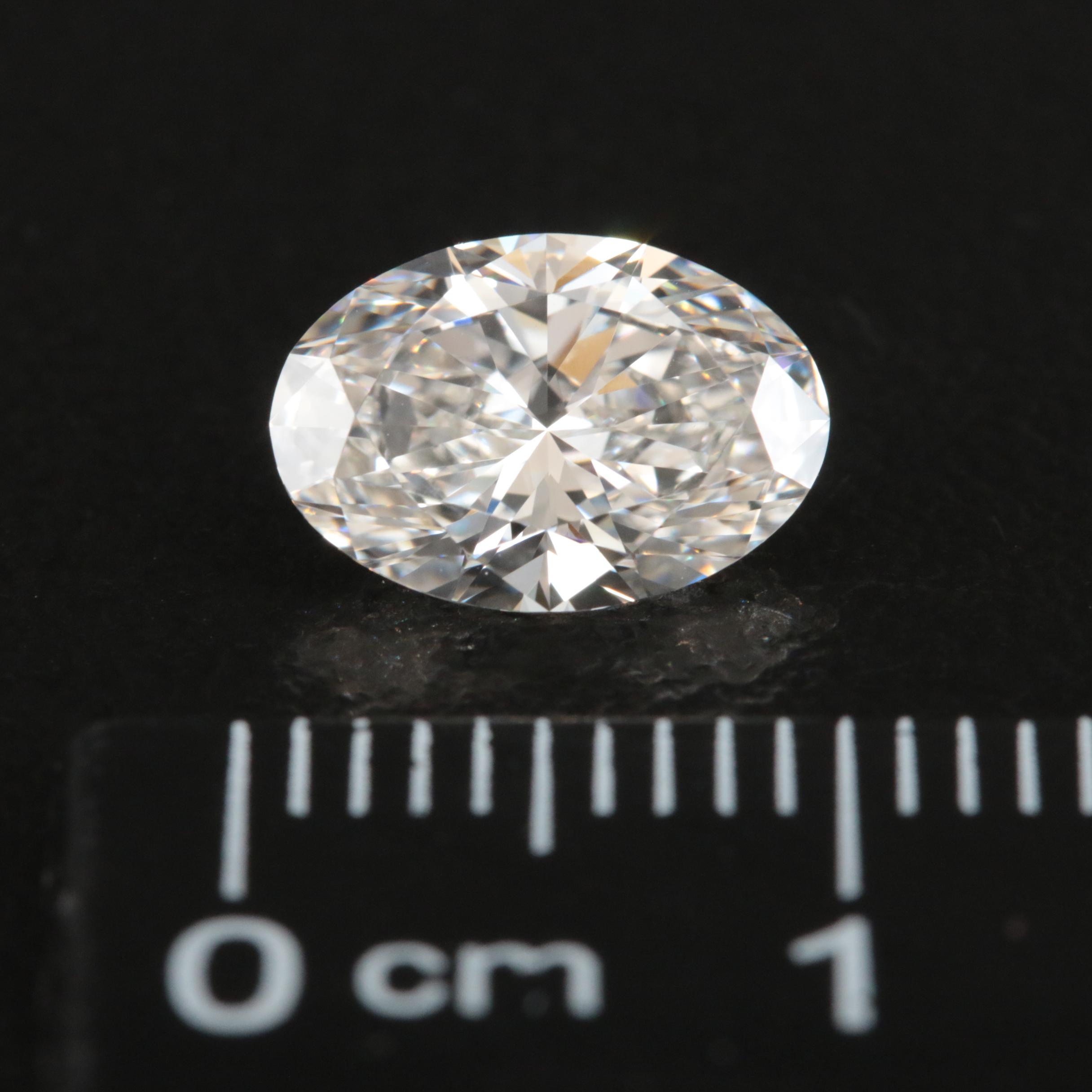 Loose 1.55 CT Lab Grown Diamond with IGI Report