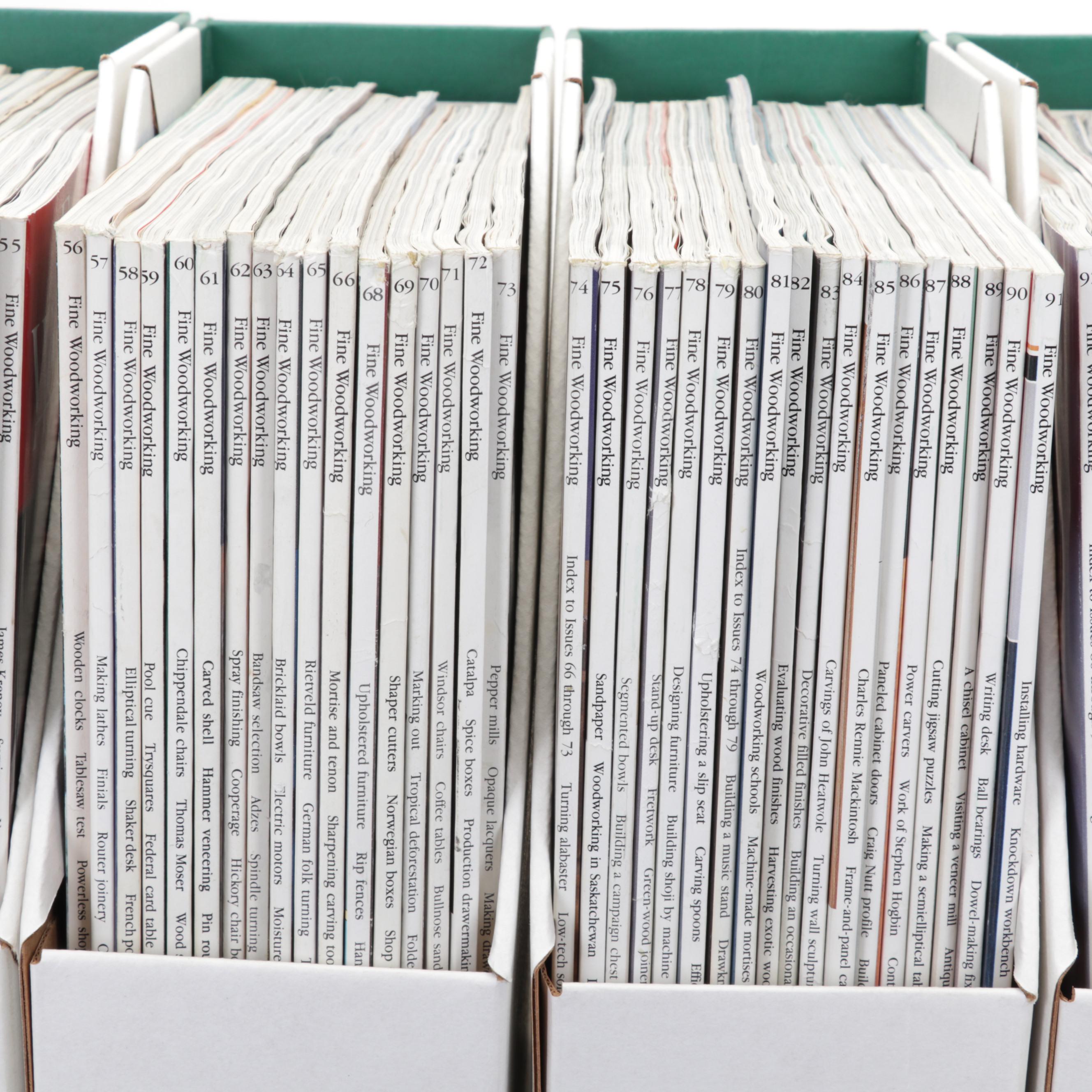 The Taunton Press "Fine Woodworking" Magazine Collection, Late 20th Century