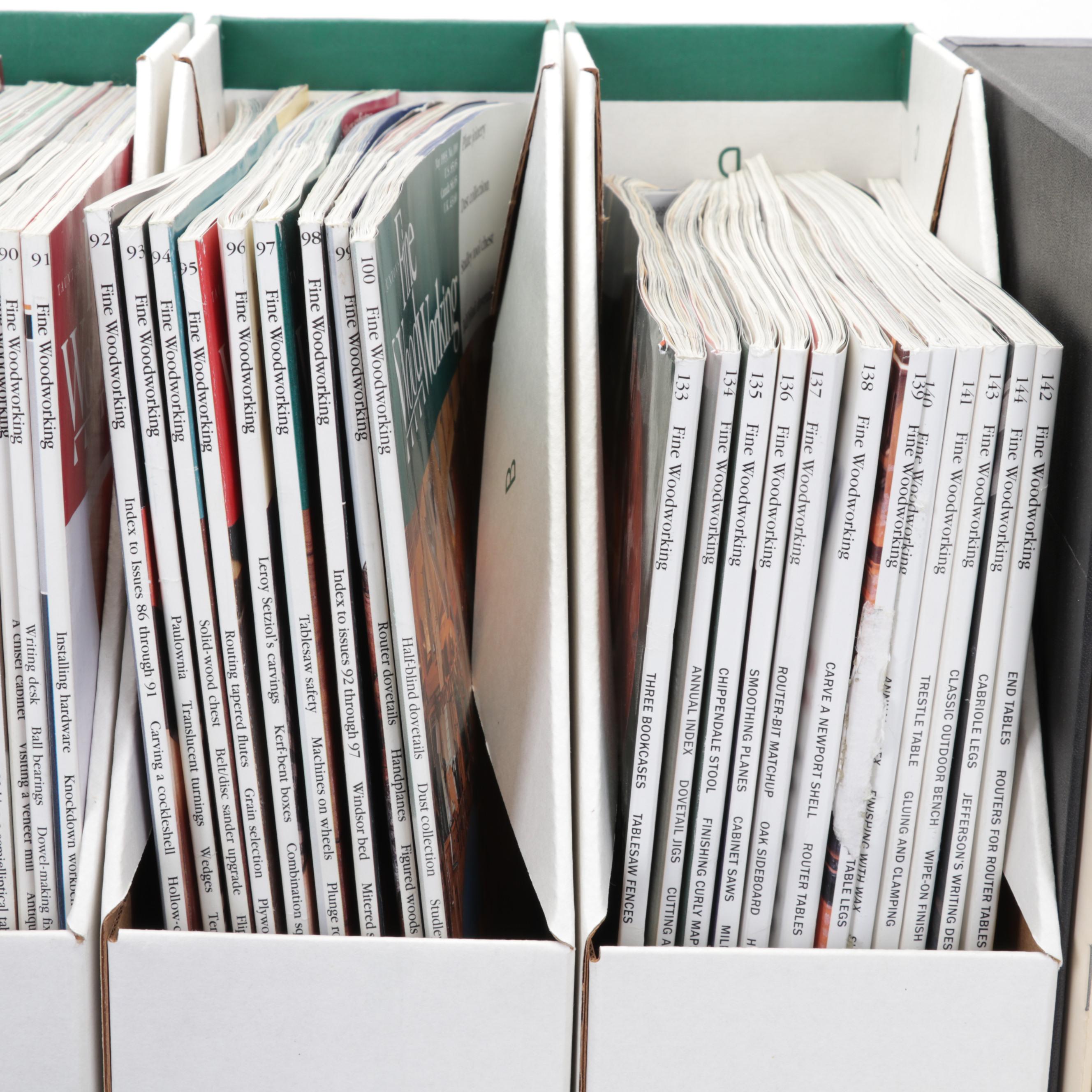 The Taunton Press "Fine Woodworking" Magazine Collection, Late 20th Century