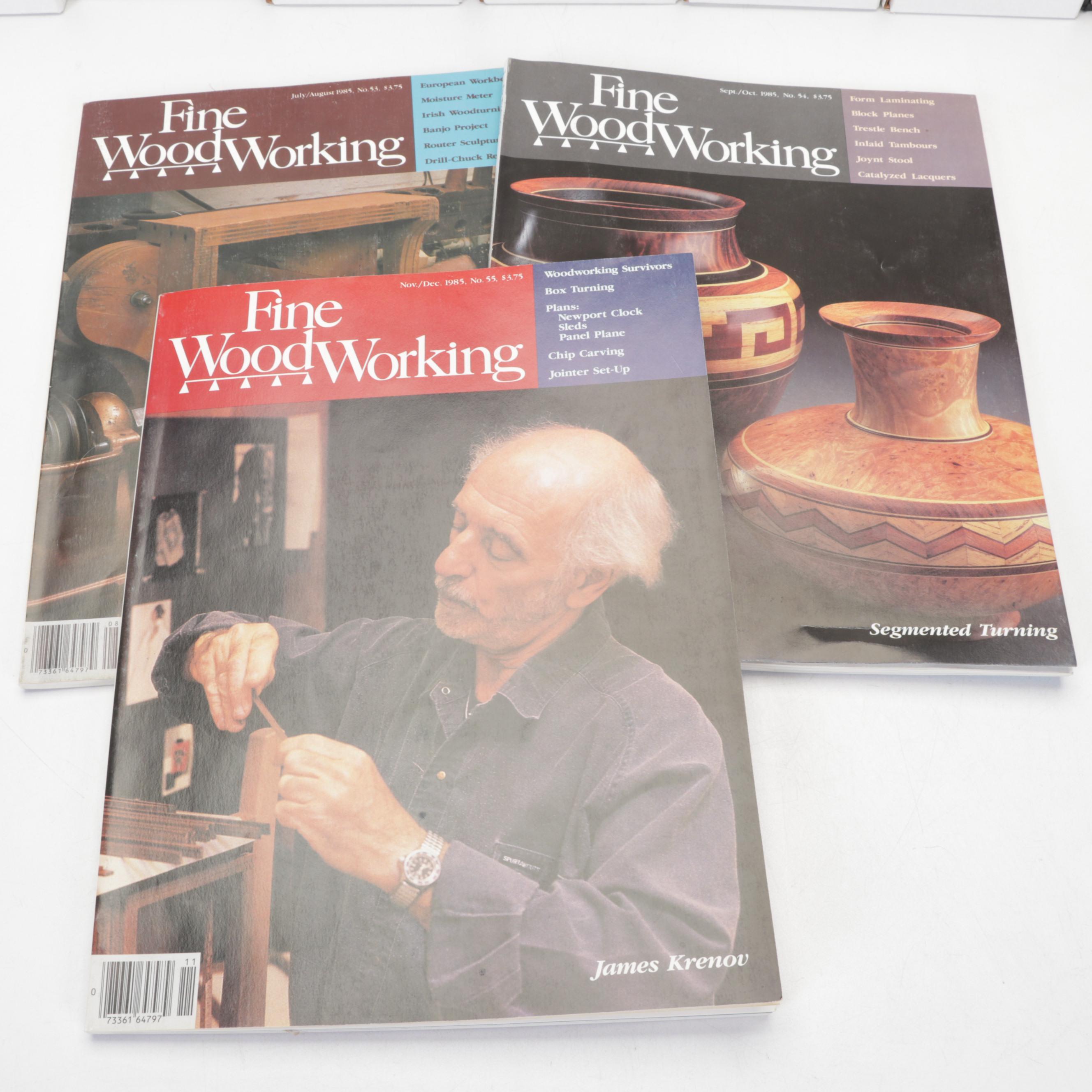 The Taunton Press "Fine Woodworking" Magazine Collection, Late 20th Century
