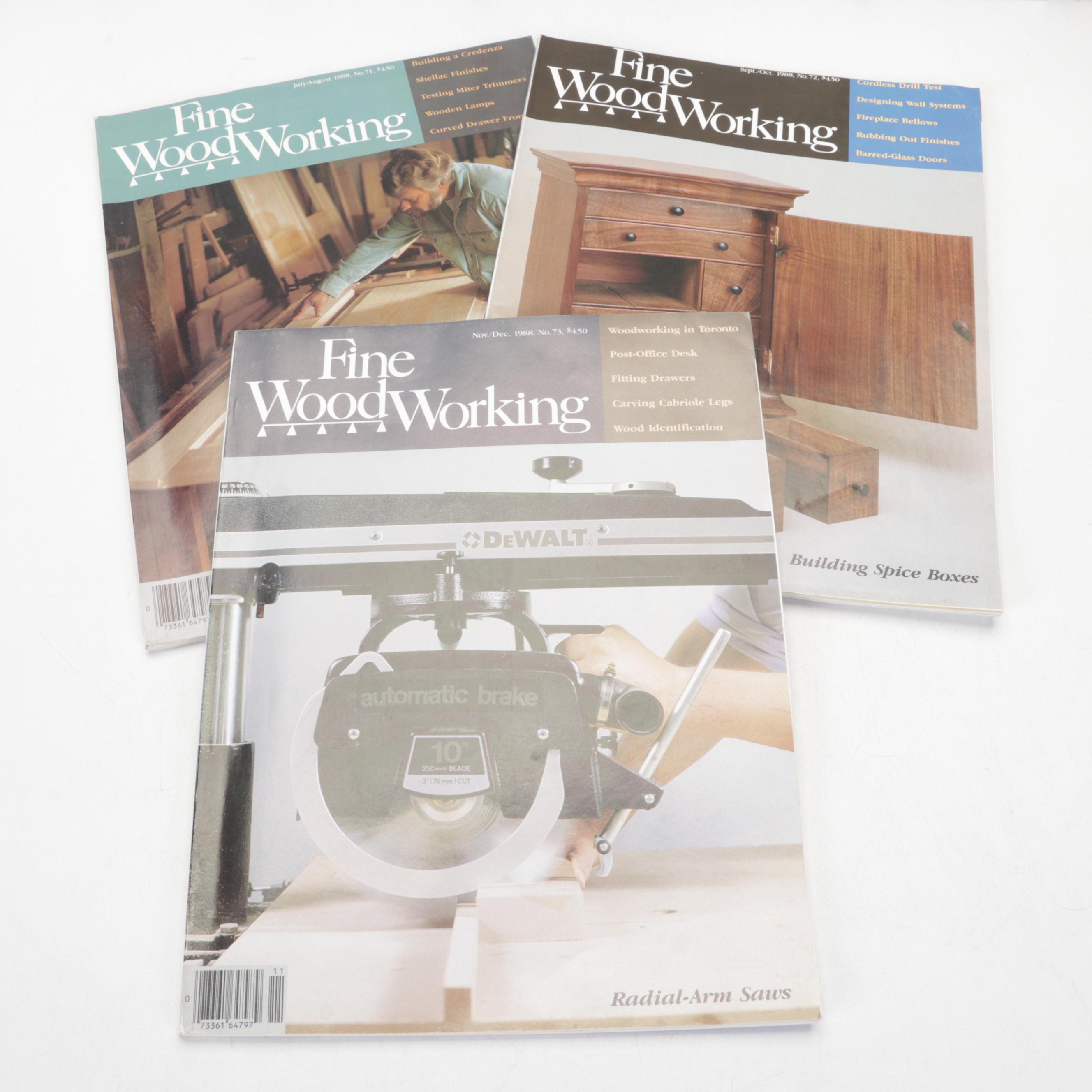 The Taunton Press "Fine Woodworking" Magazine Collection, Late 20th Century