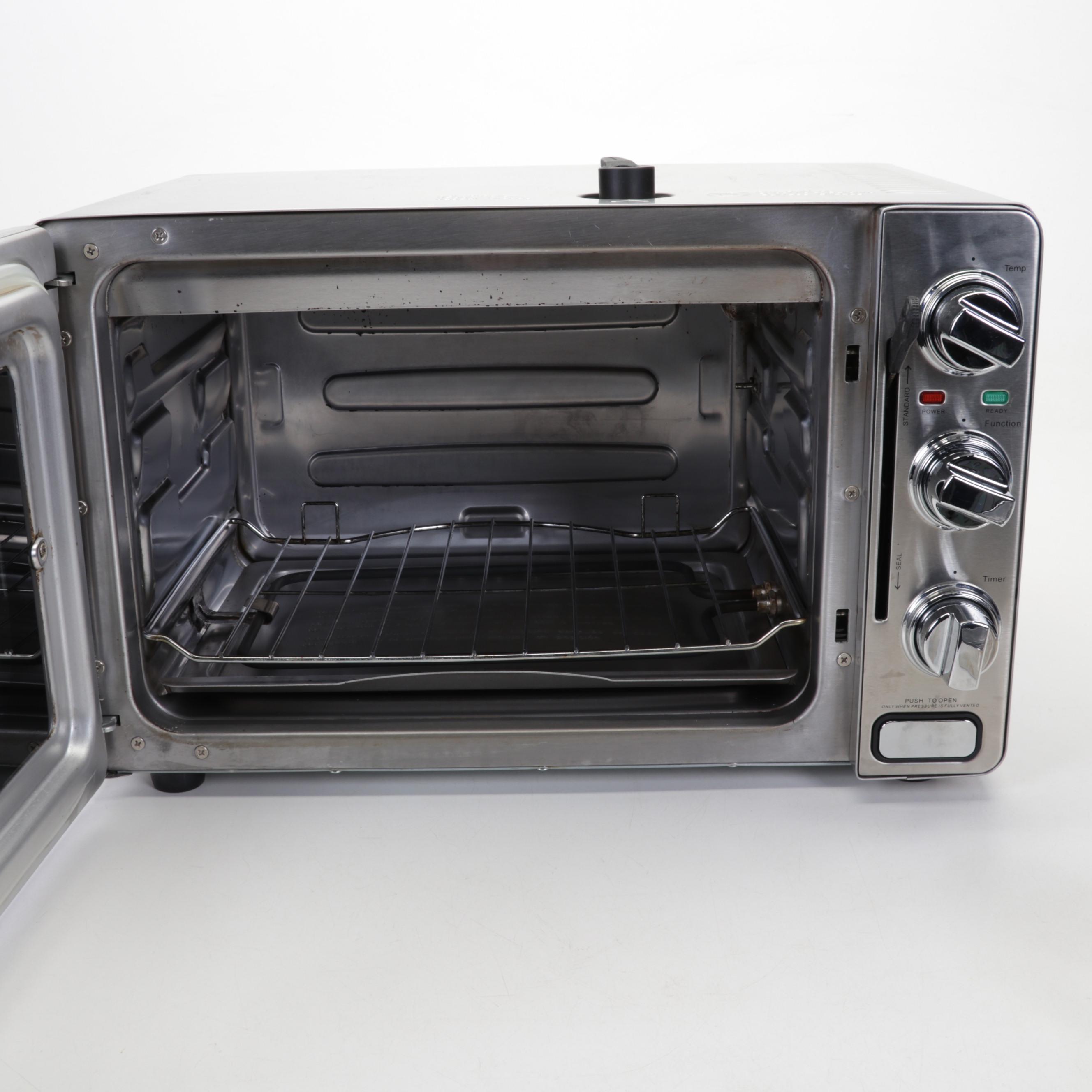 Wolfgang Puck All-in-One Countertop Pressure Oven with Recipe Guide