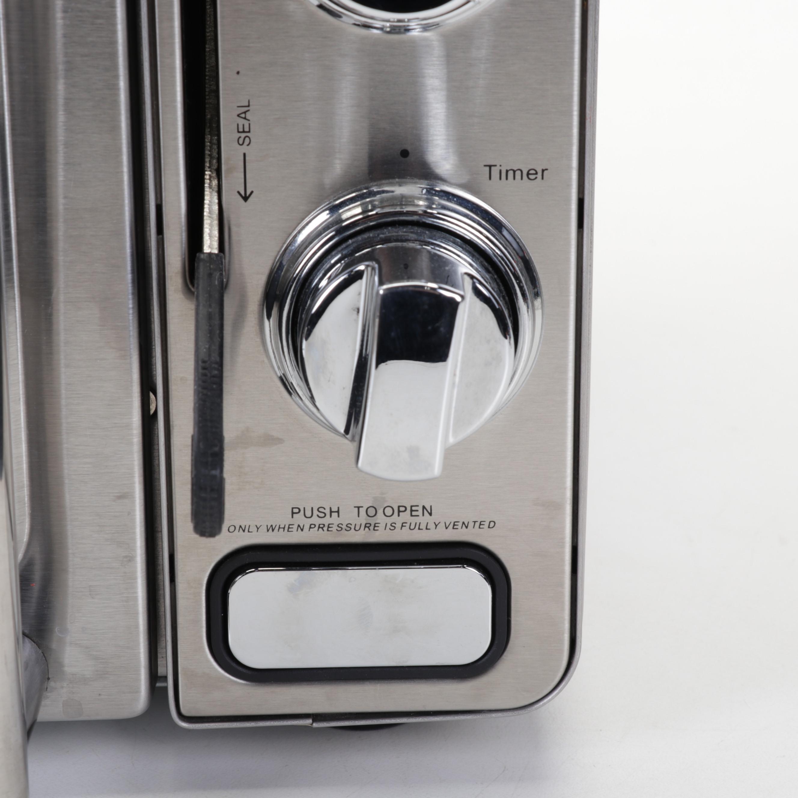 Wolfgang Puck All-in-One Countertop Pressure Oven with Recipe Guide