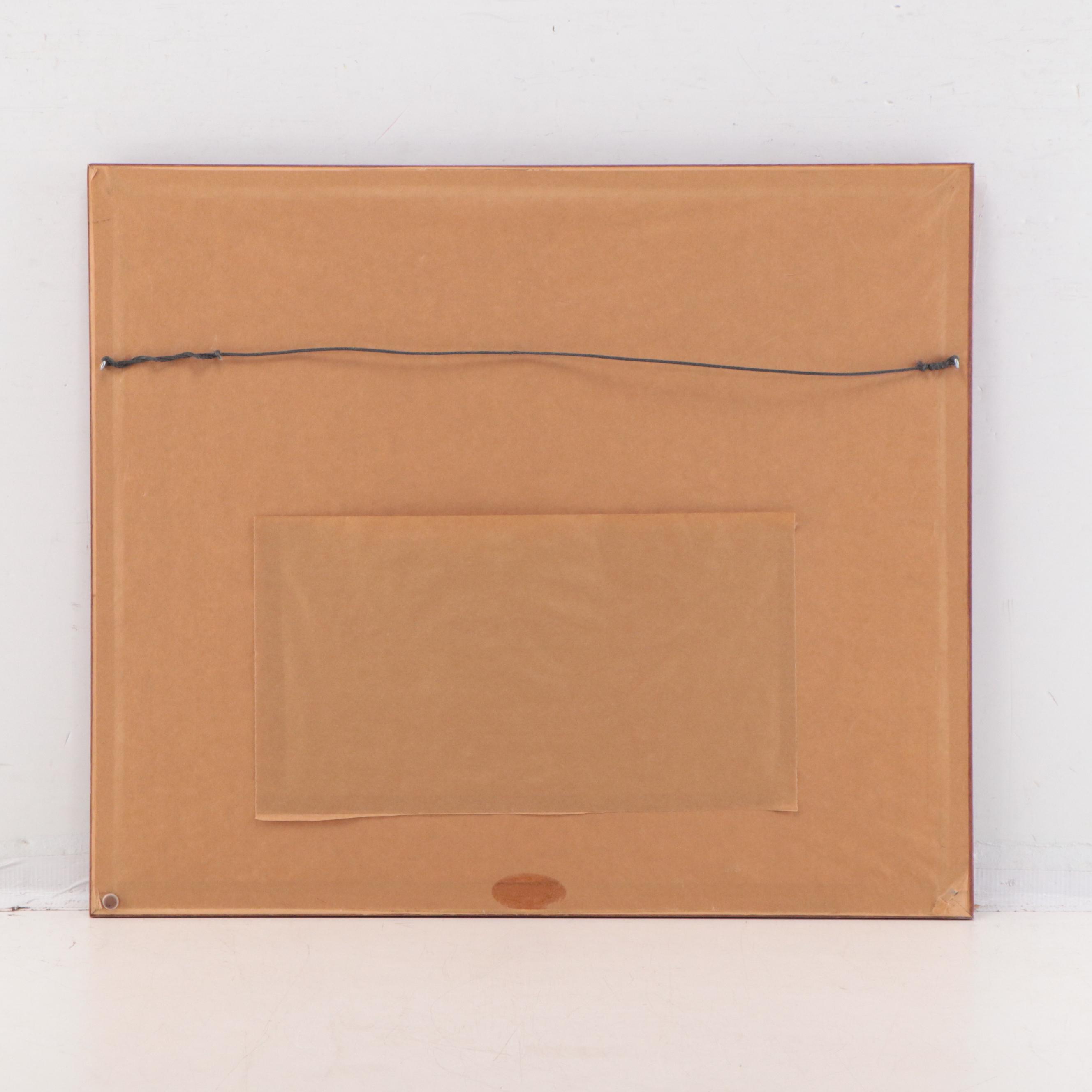 Floyd Sonnier Offset Lithograph "Tee-Mamou Mardi Gras Two-Step"