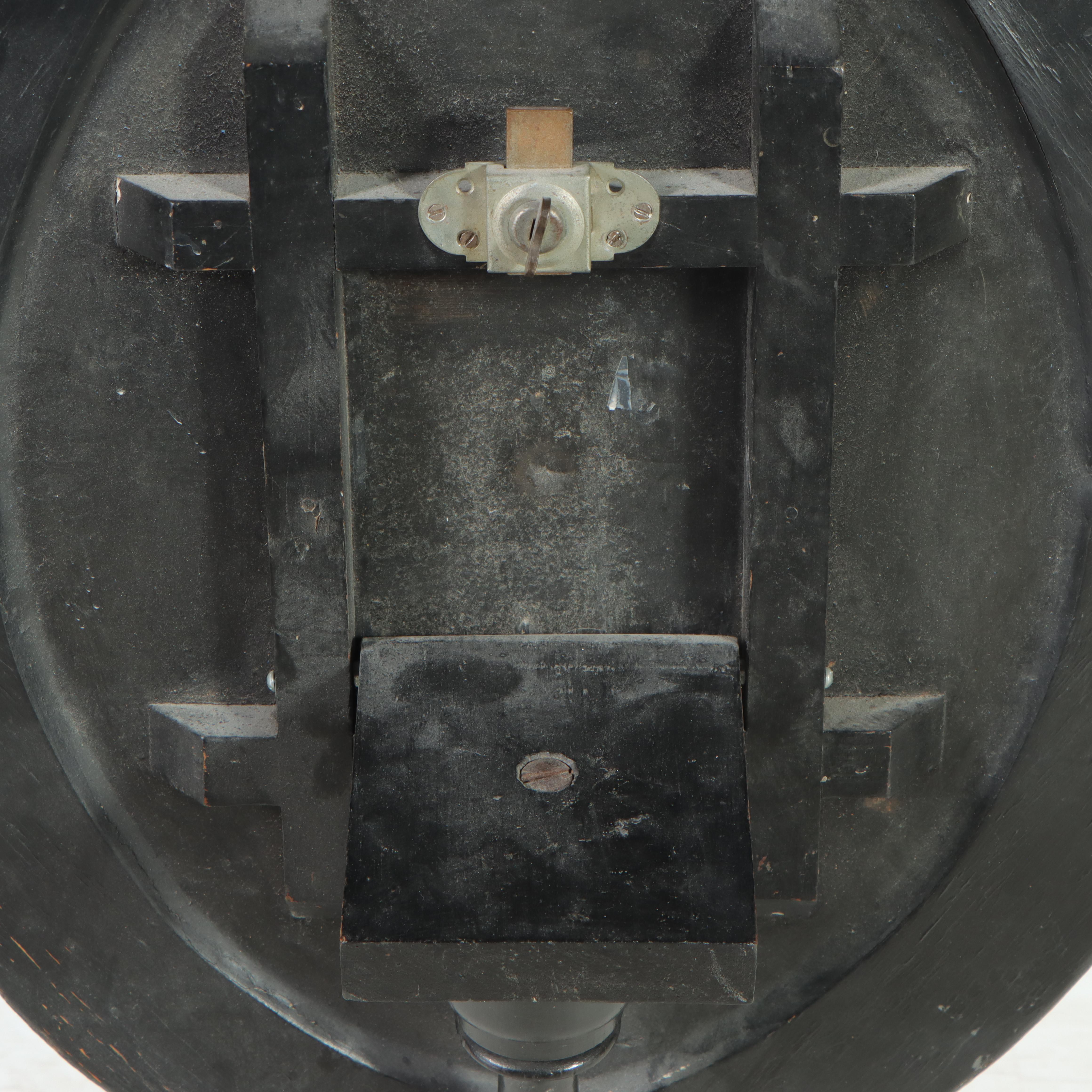 Victorian Painted and Shell-Inlaid Papier-mâché Tilt Top Table