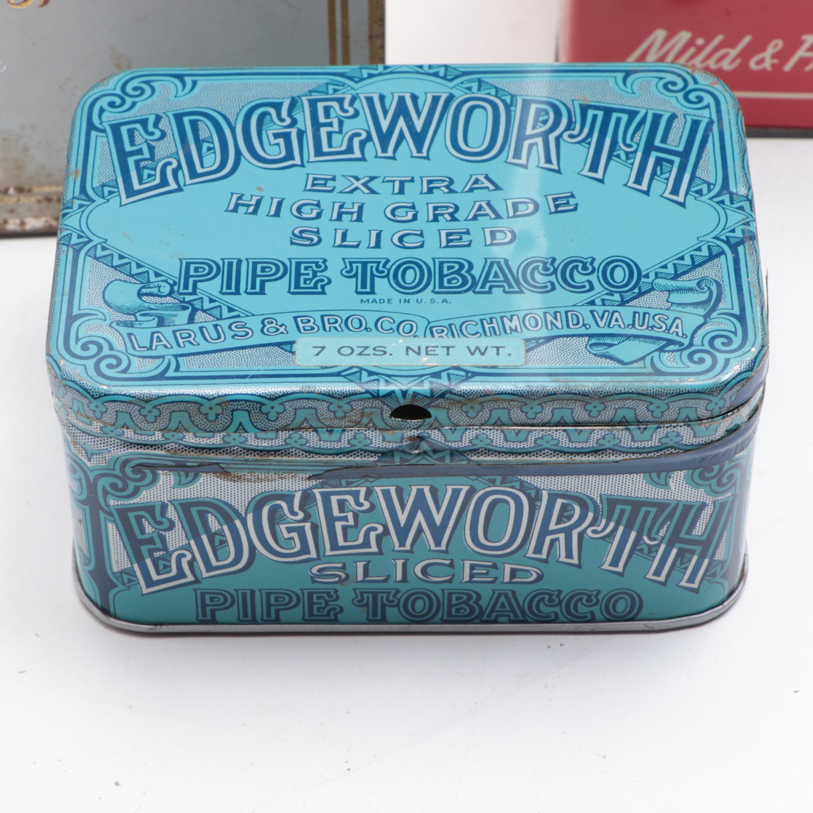 Union Leader, Granger, Borkum Riff, Edgeworth and Other Tobacco Tins