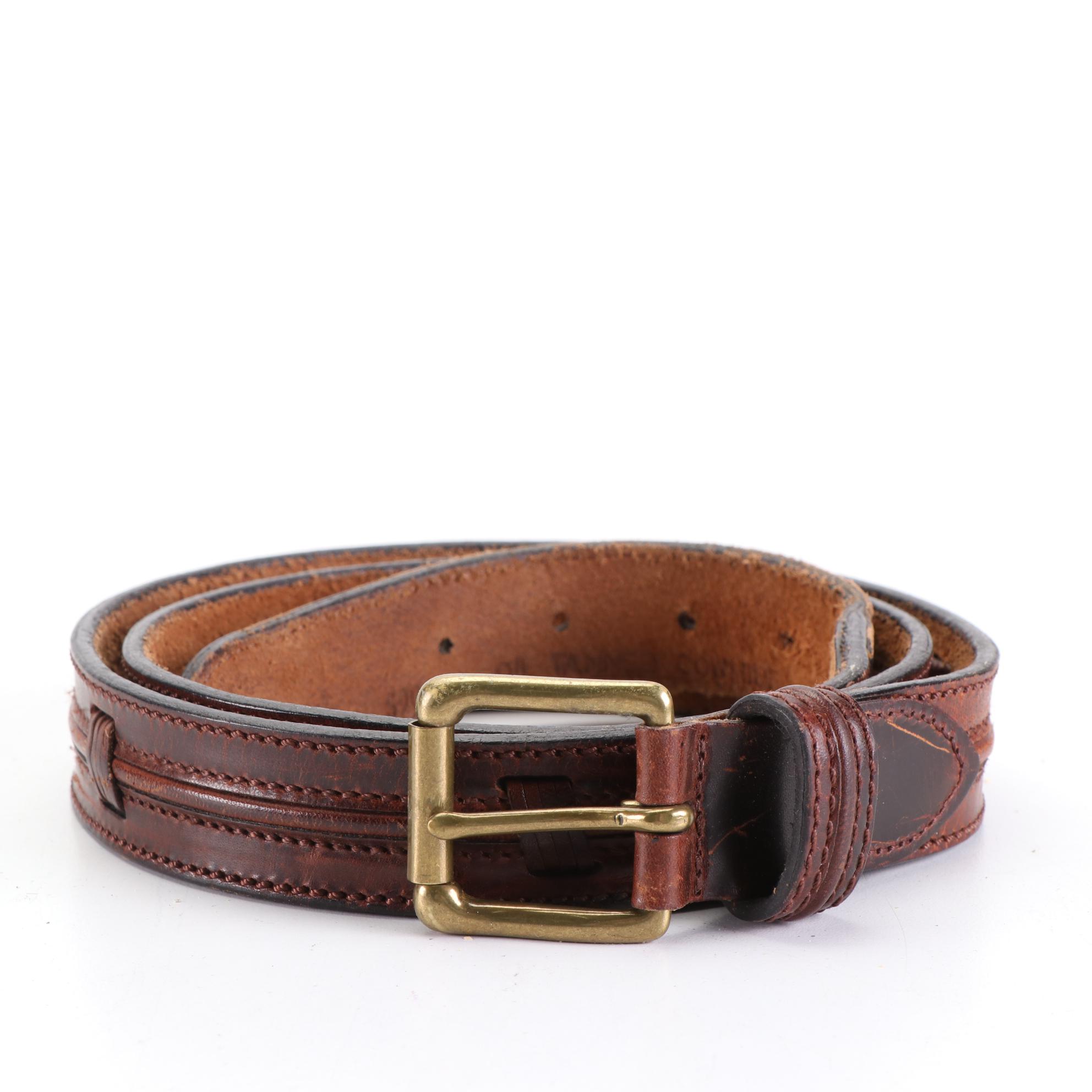 Southwestern Style Leather Belts