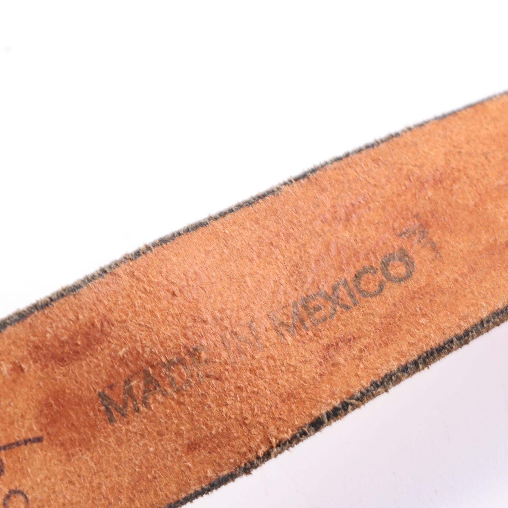 Southwestern Style Leather Belts