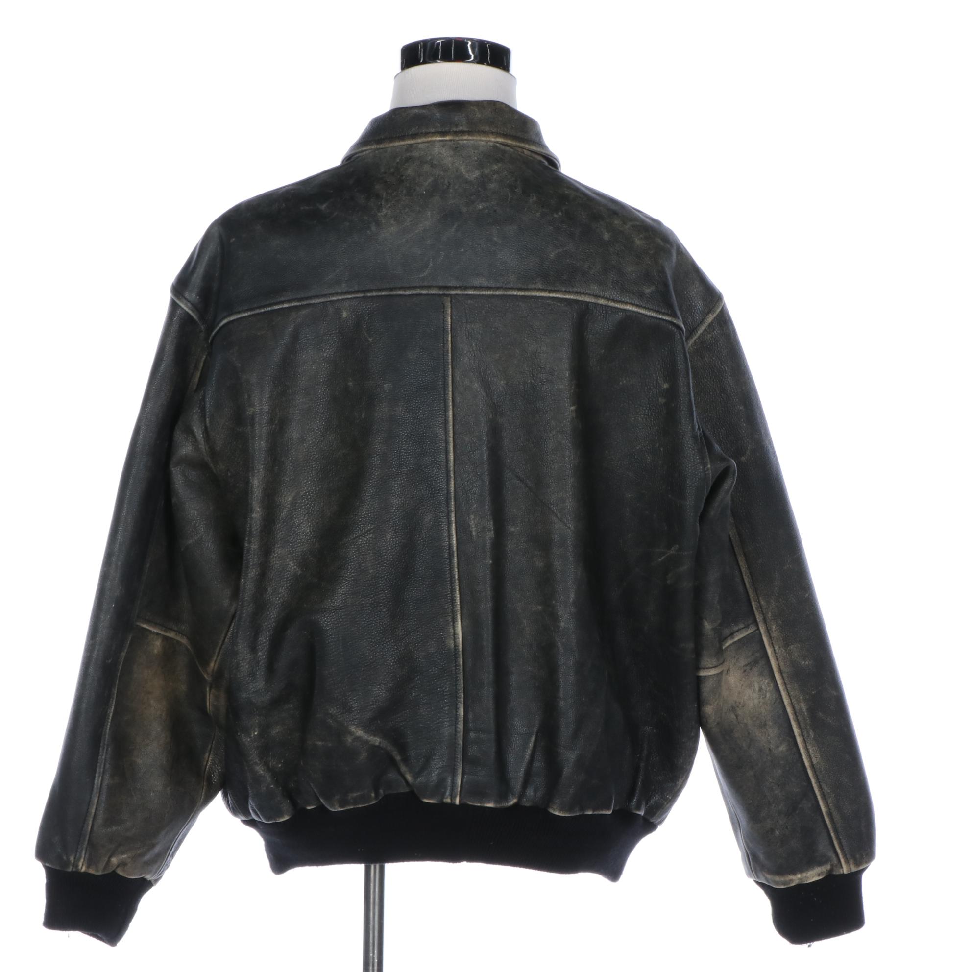 Men's Reproduction Air Force Aviator Leather Jacket