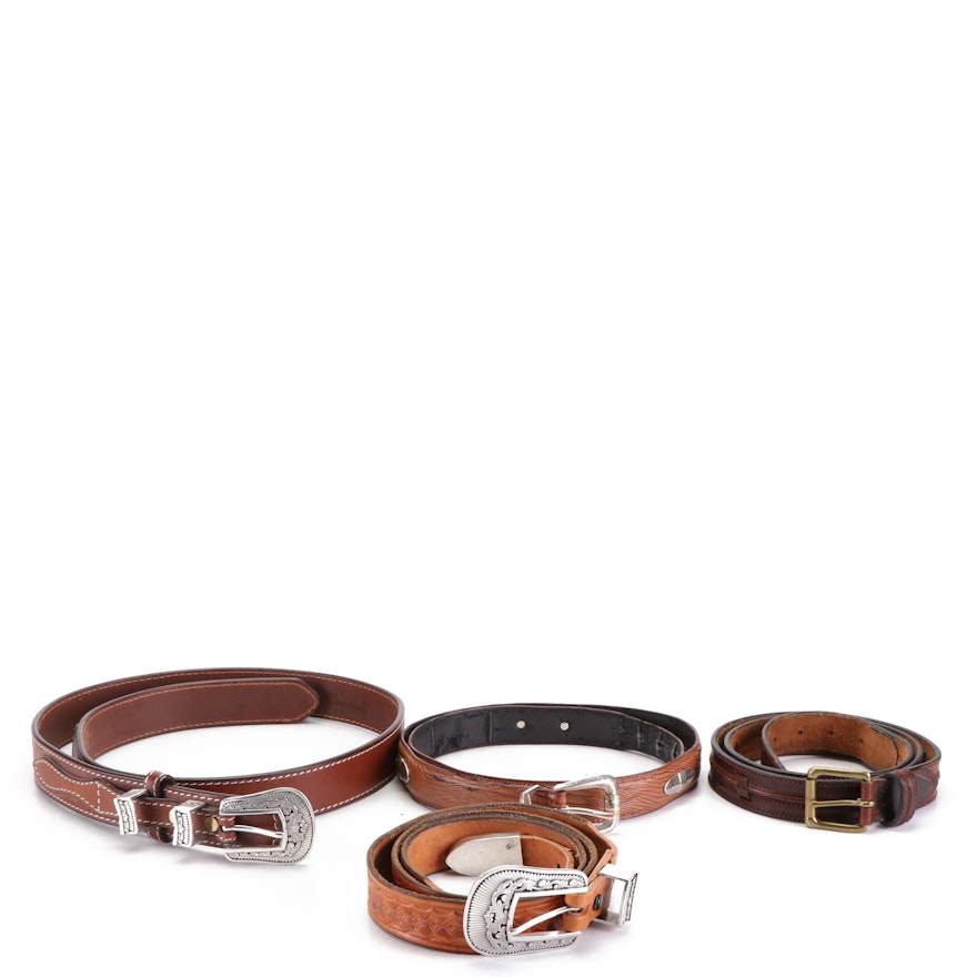 Southwestern Style Leather Belts