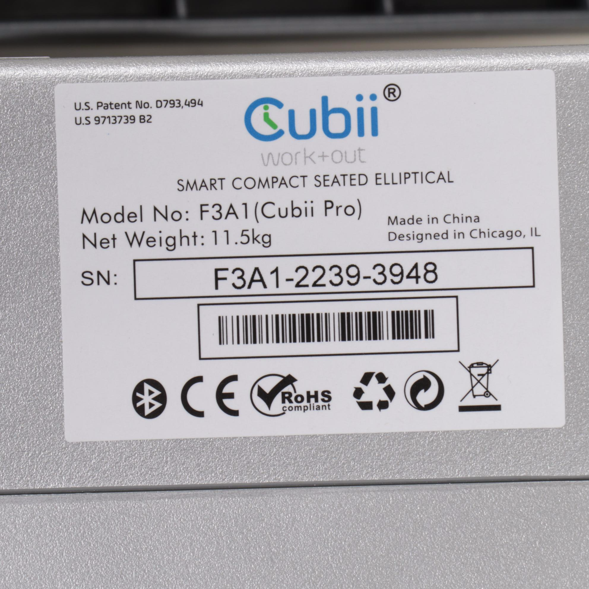 Cubii Pro Under-Desk Elliptical Fitness Machine