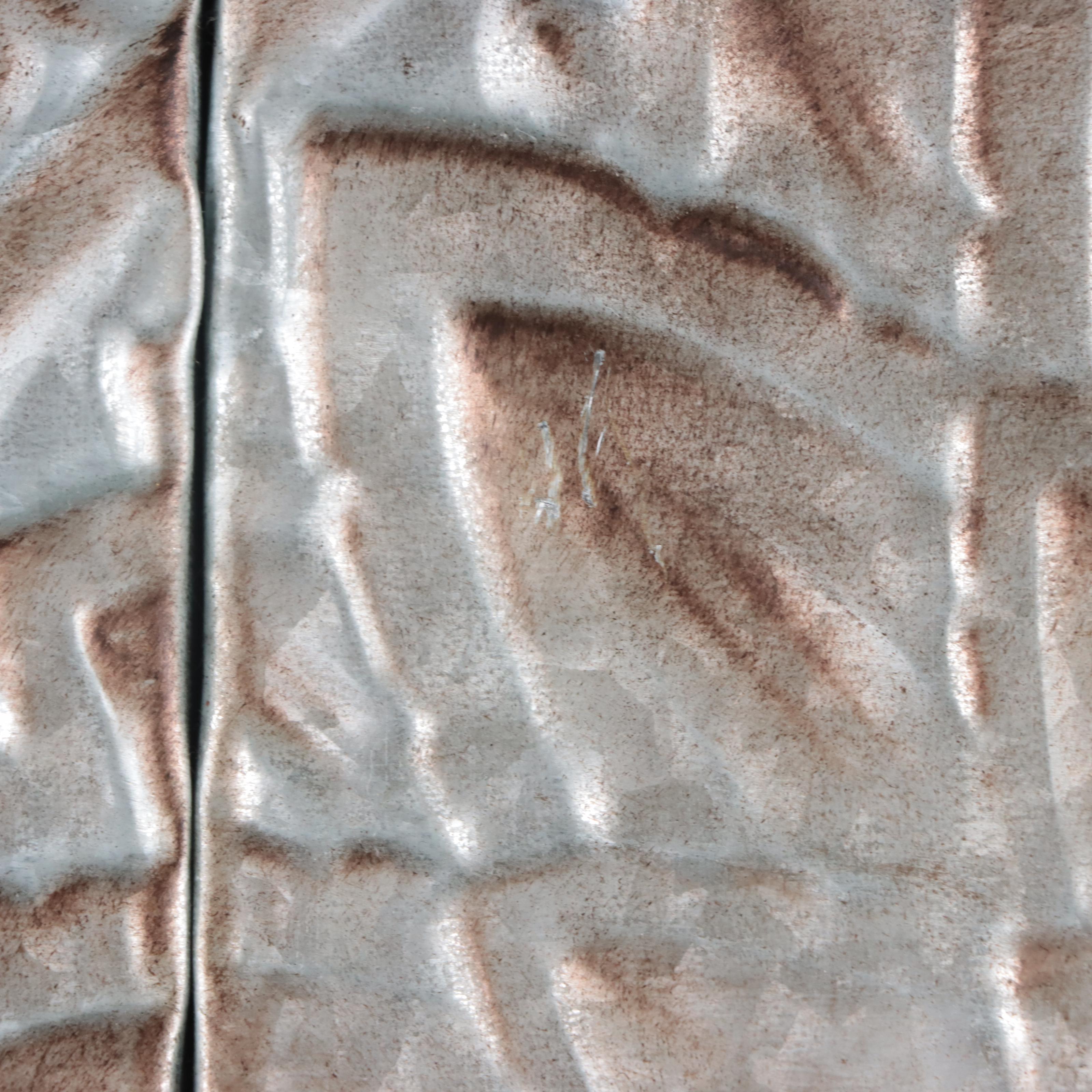 Decorative Embossed Metal Wall Hanging