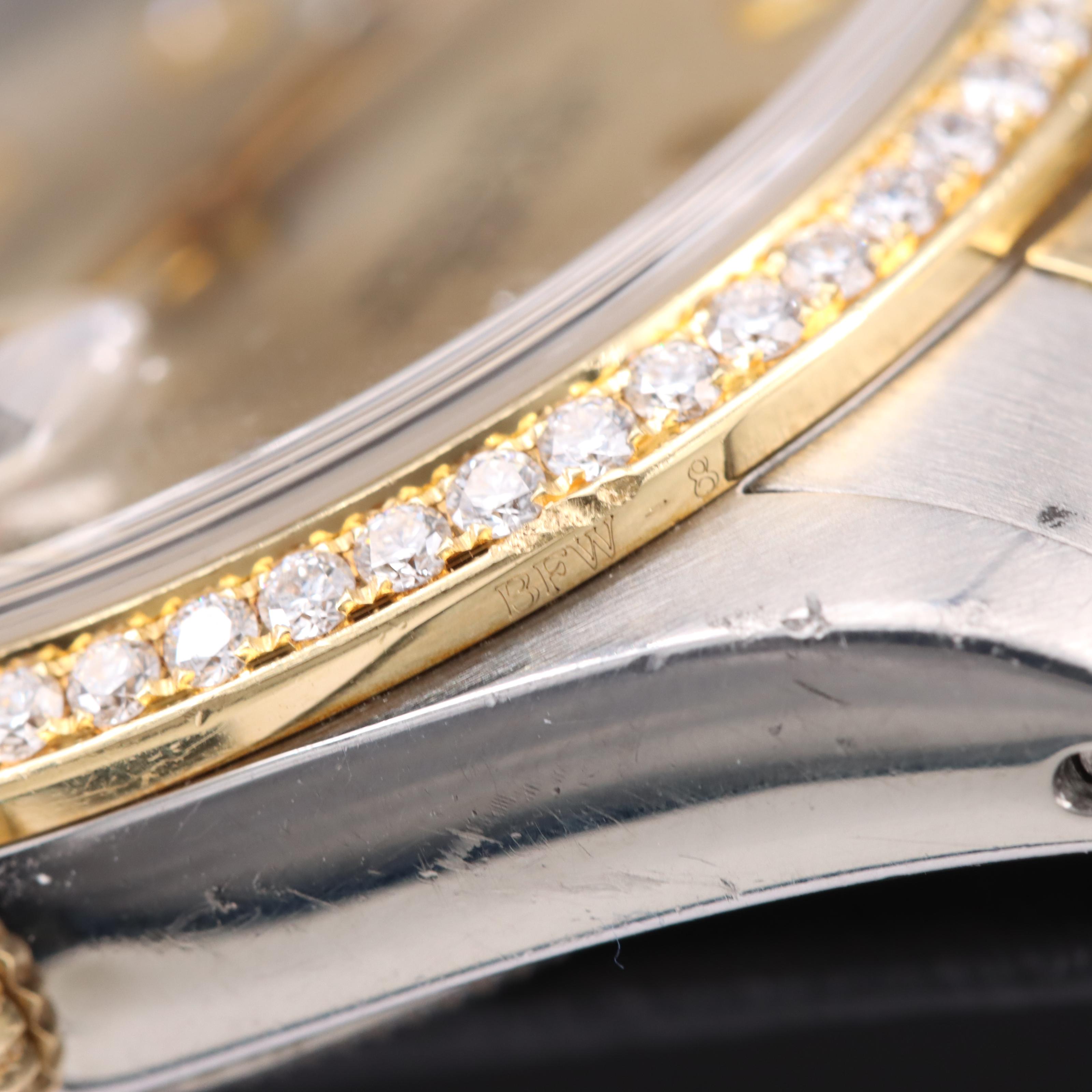 1989 Rolex Datejust 1.23 CTW Diamond Watch