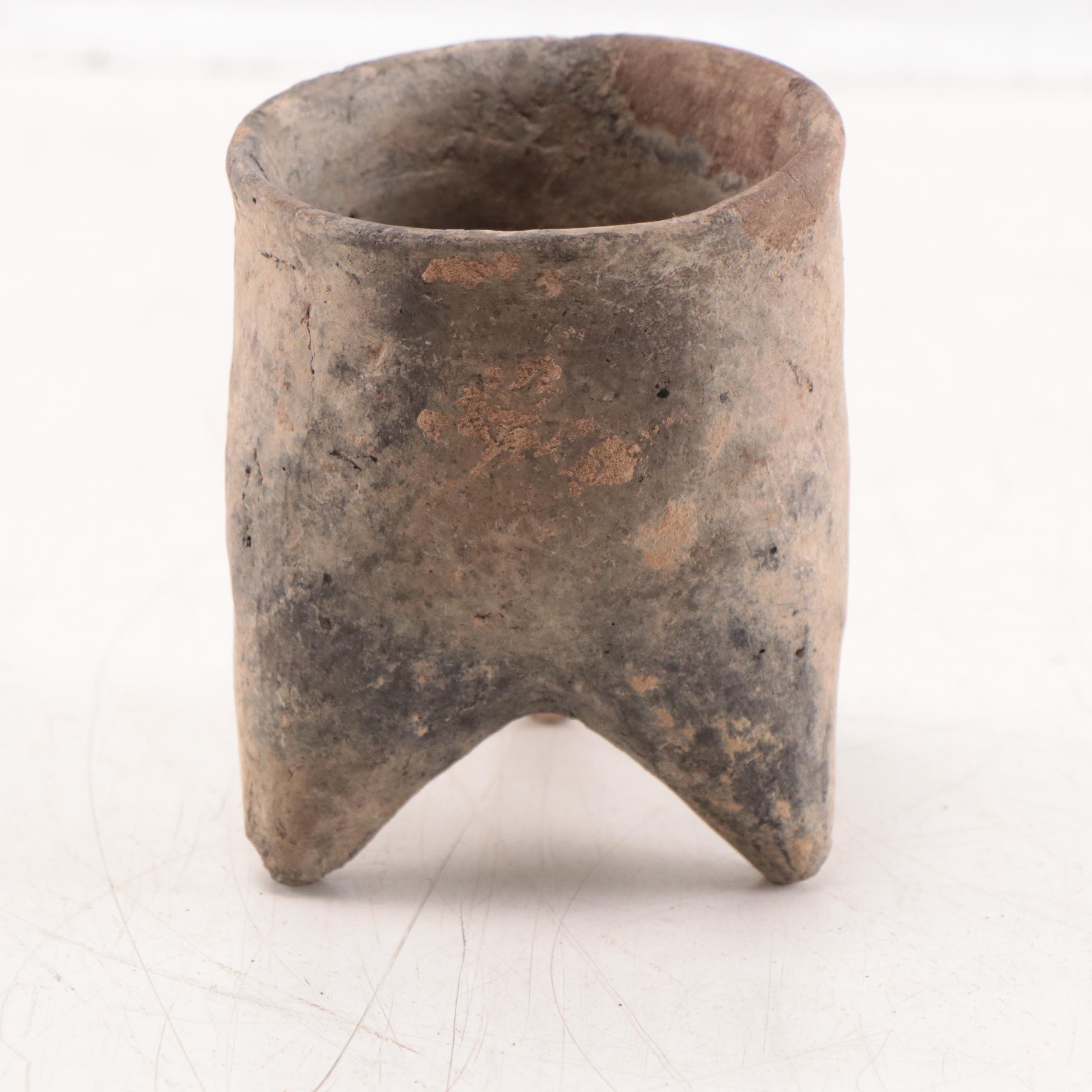 Xiajiadian Chinese Neolithic Tripod Pottery Vessels