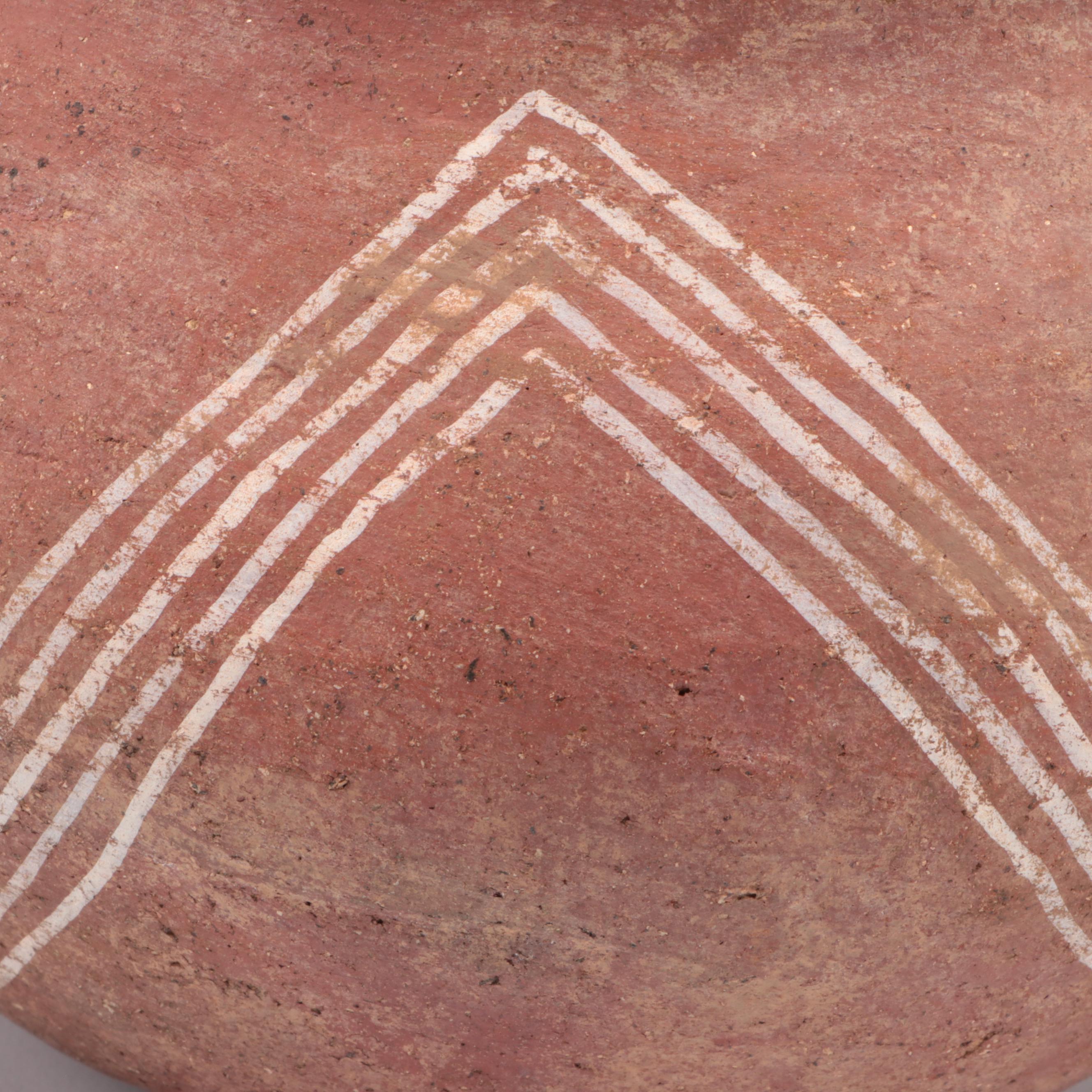 Salado White on Red Jar, Circa 1250 C. E.