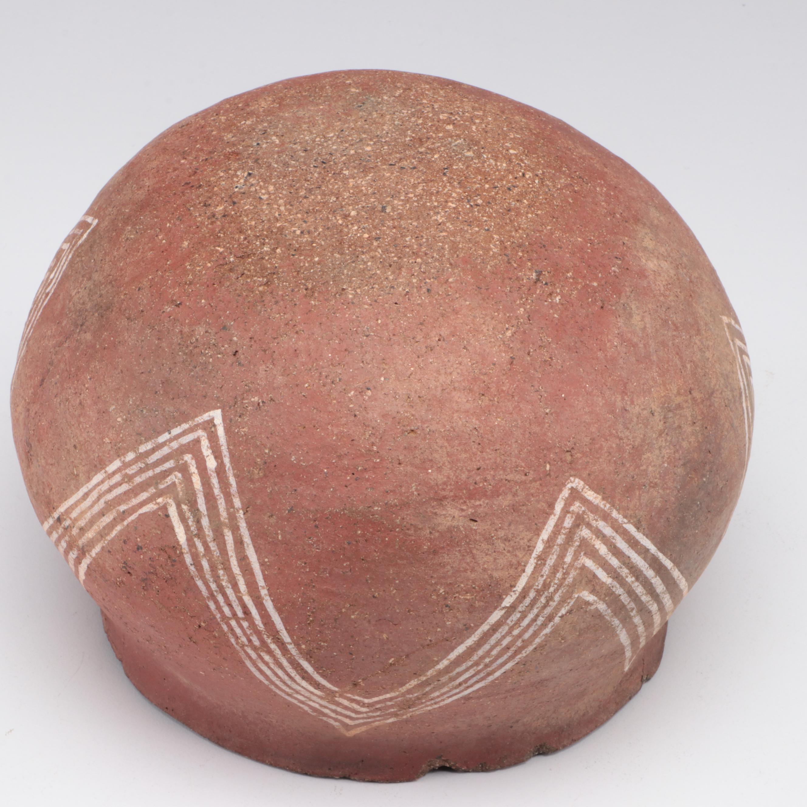 Salado White on Red Jar, Circa 1250 C. E.