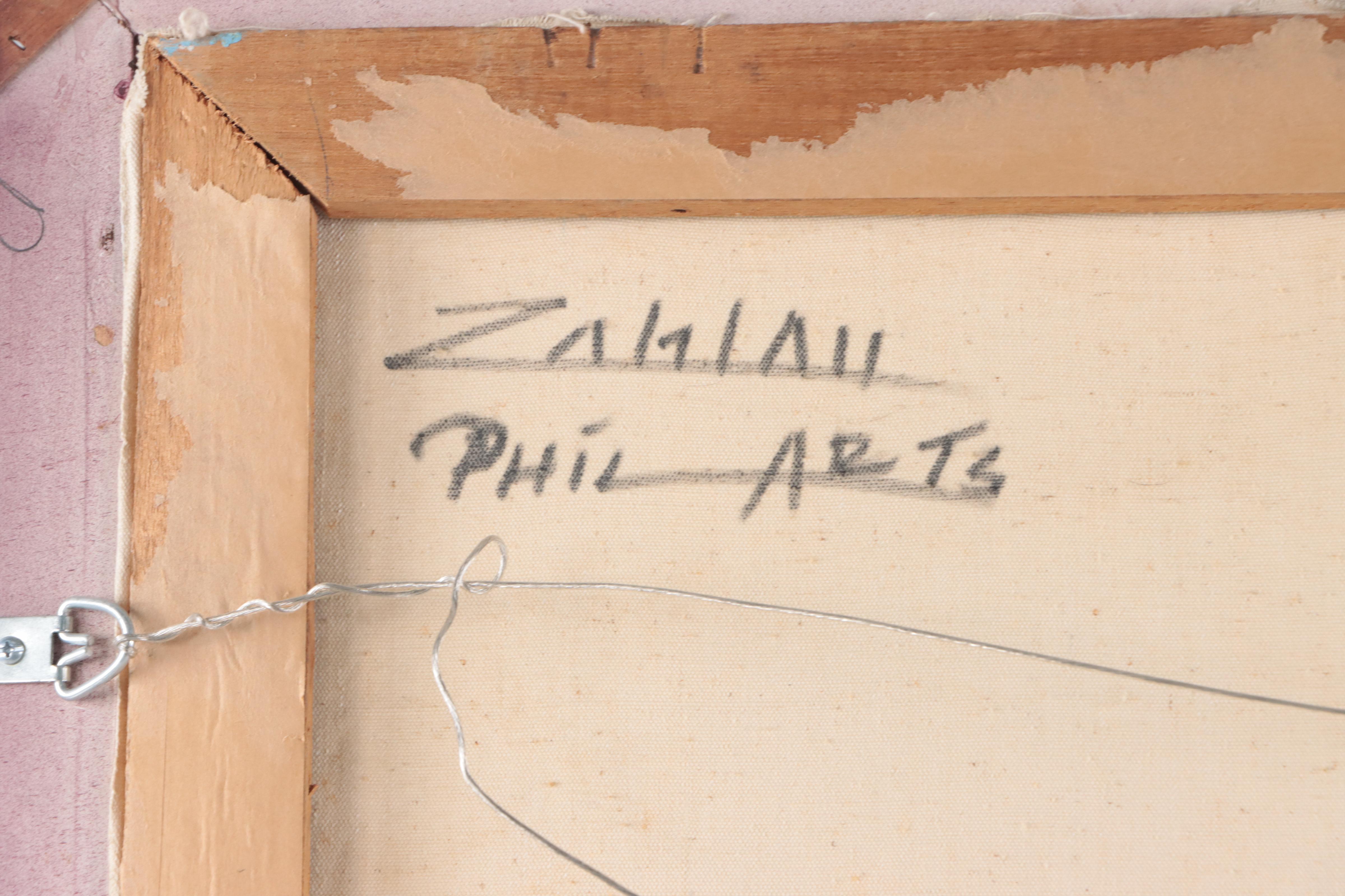 Cesar Buenaventura y Espinosa Seascape Oil Painting, 1970