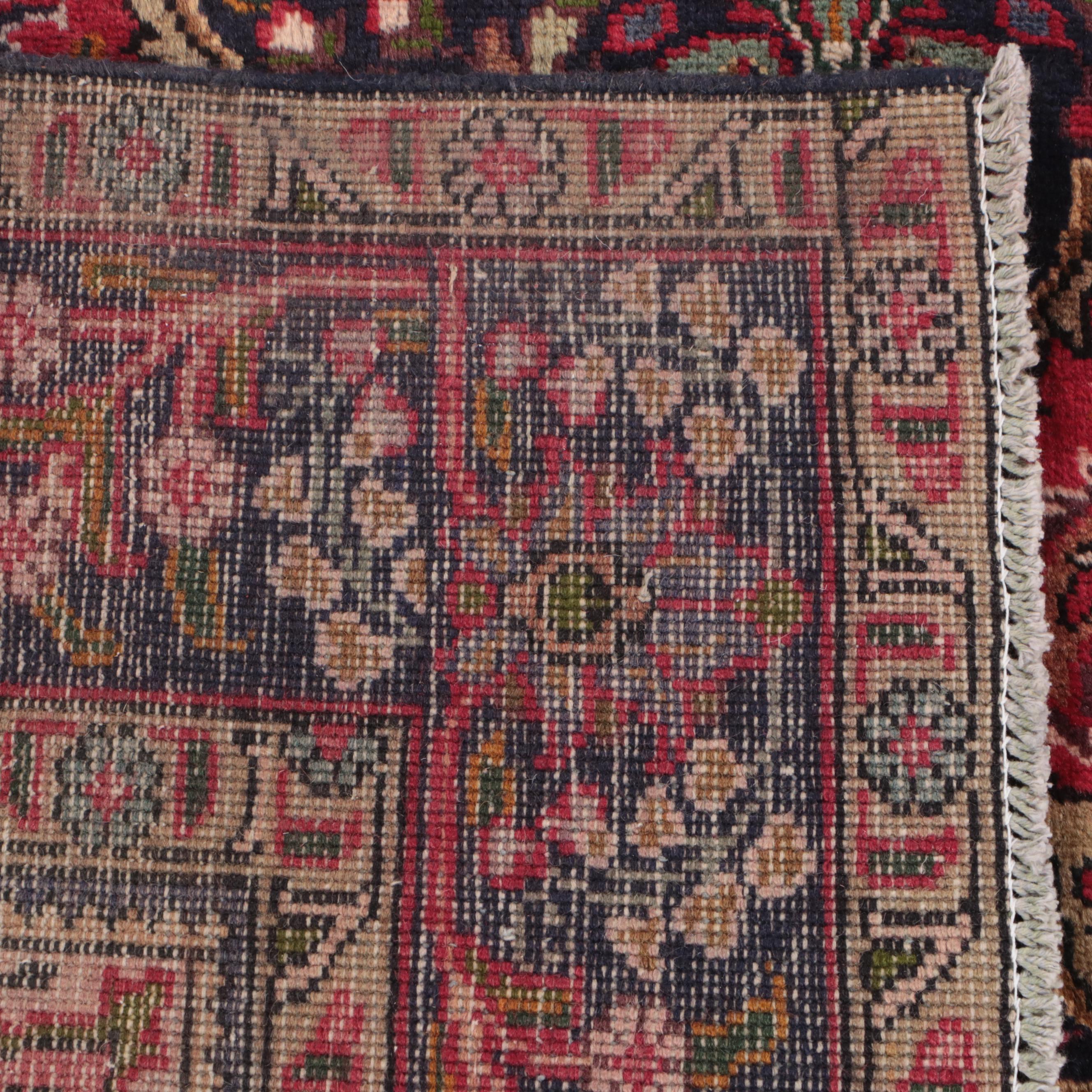 6'3 x 8'6 Hand-Knotted Persian Tabriz Area Rug