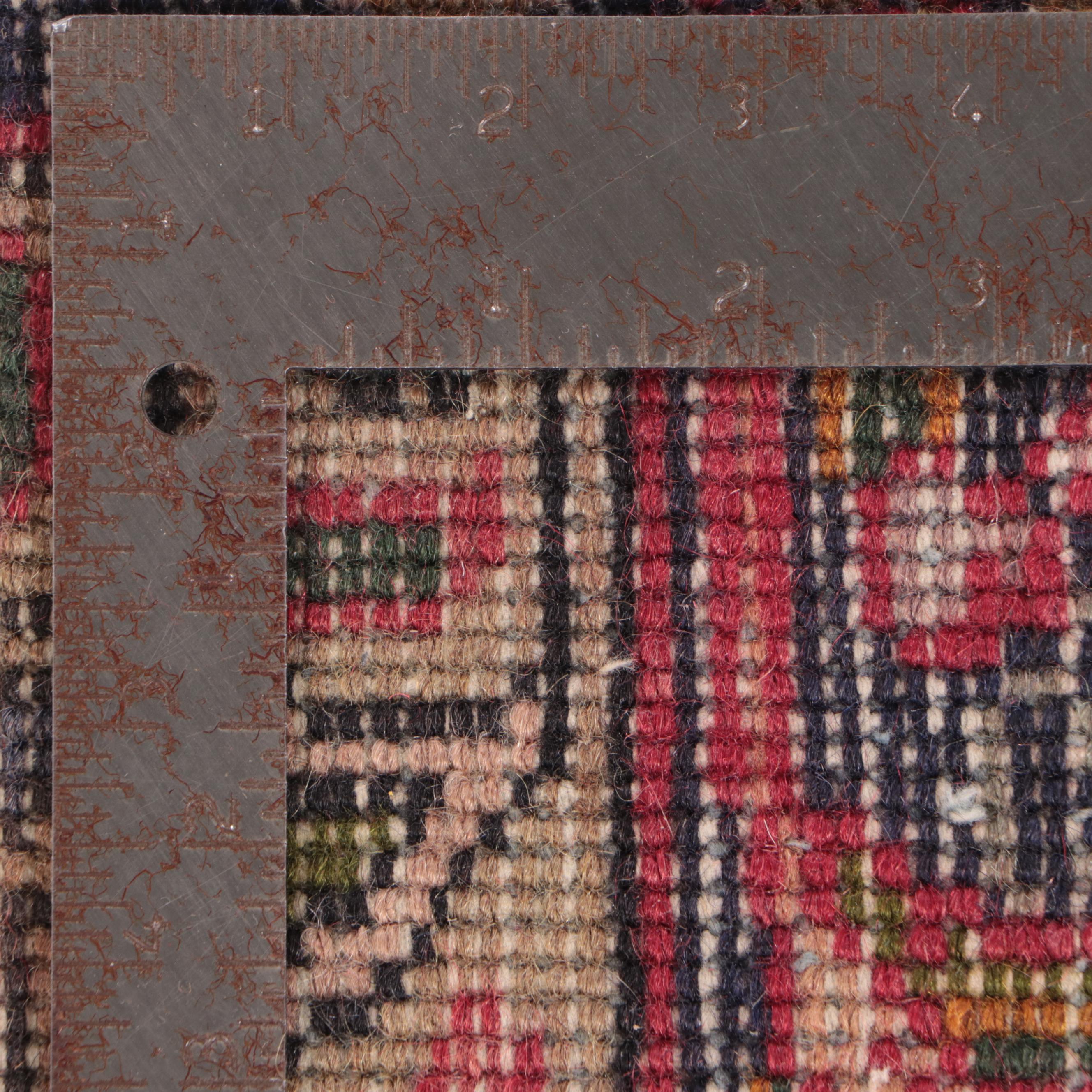 6'3 x 8'6 Hand-Knotted Persian Tabriz Area Rug