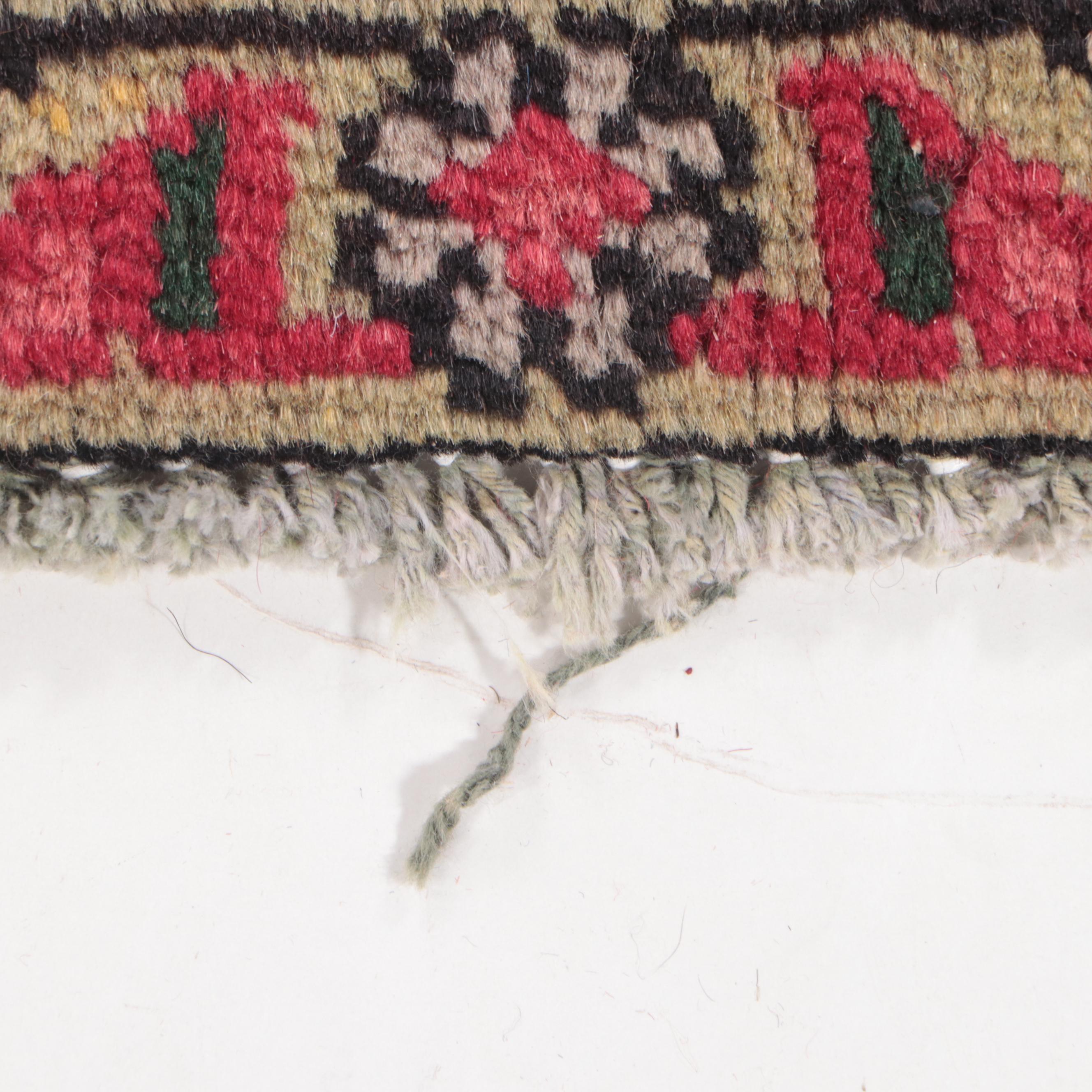 6'3 x 8'6 Hand-Knotted Persian Tabriz Area Rug