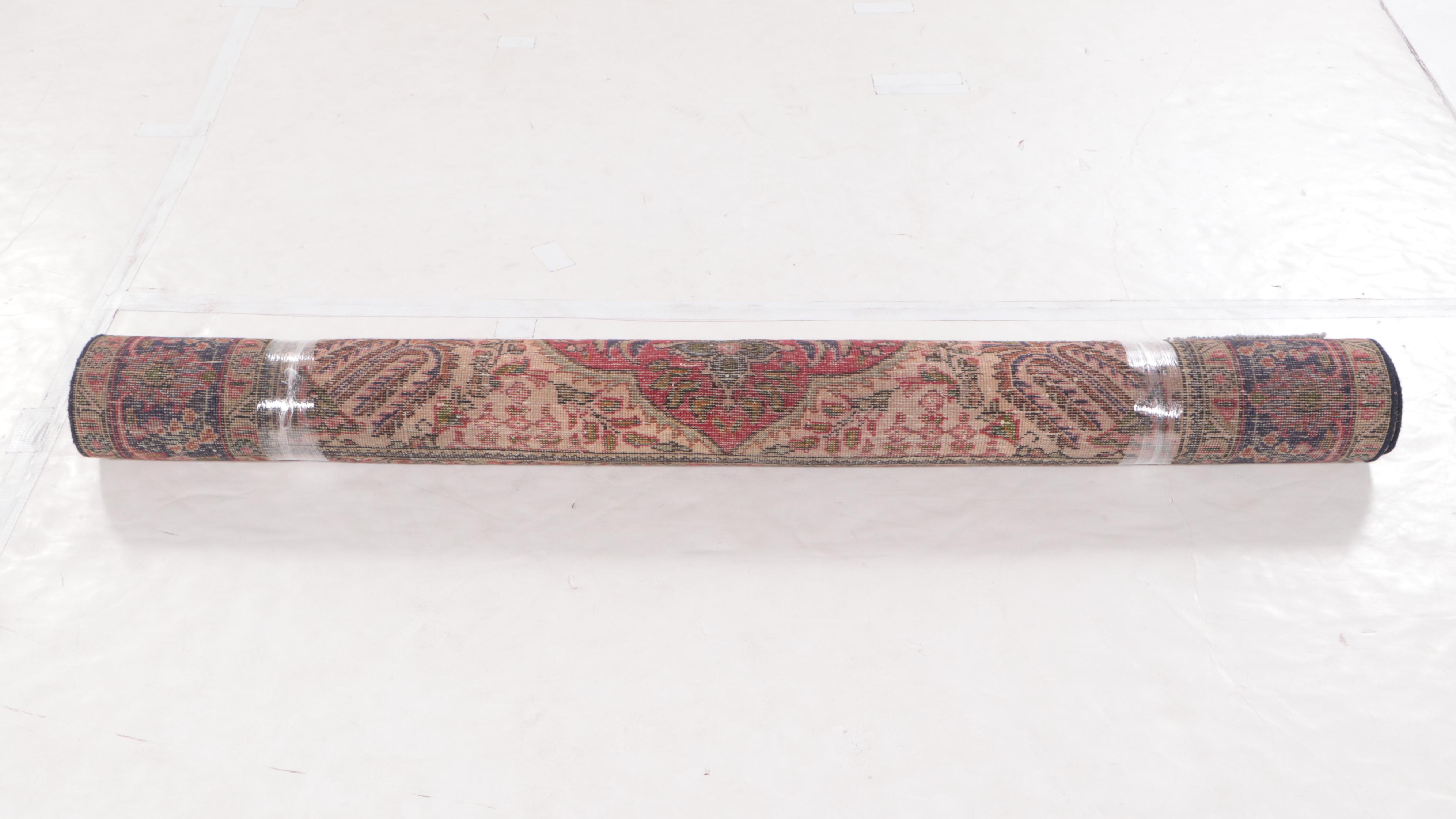 6'3 x 8'6 Hand-Knotted Persian Tabriz Area Rug