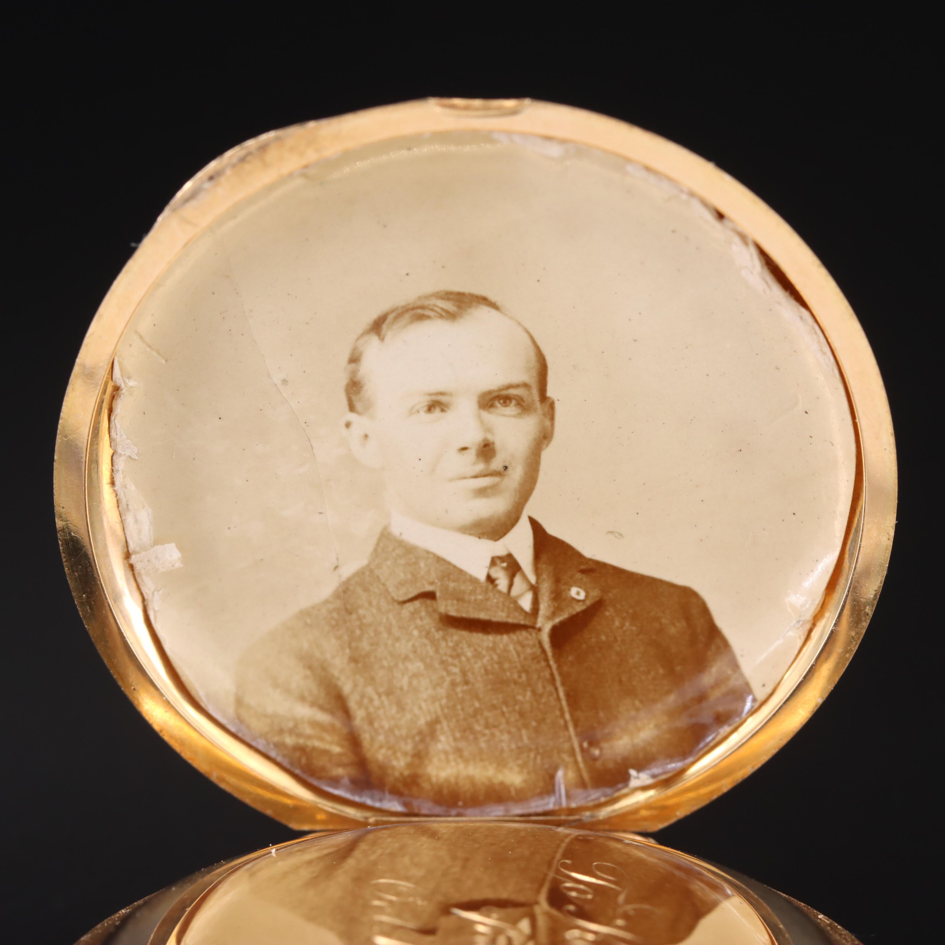 18K Swiss Pocket Watch for Geo. C. Schreve, San Francisco