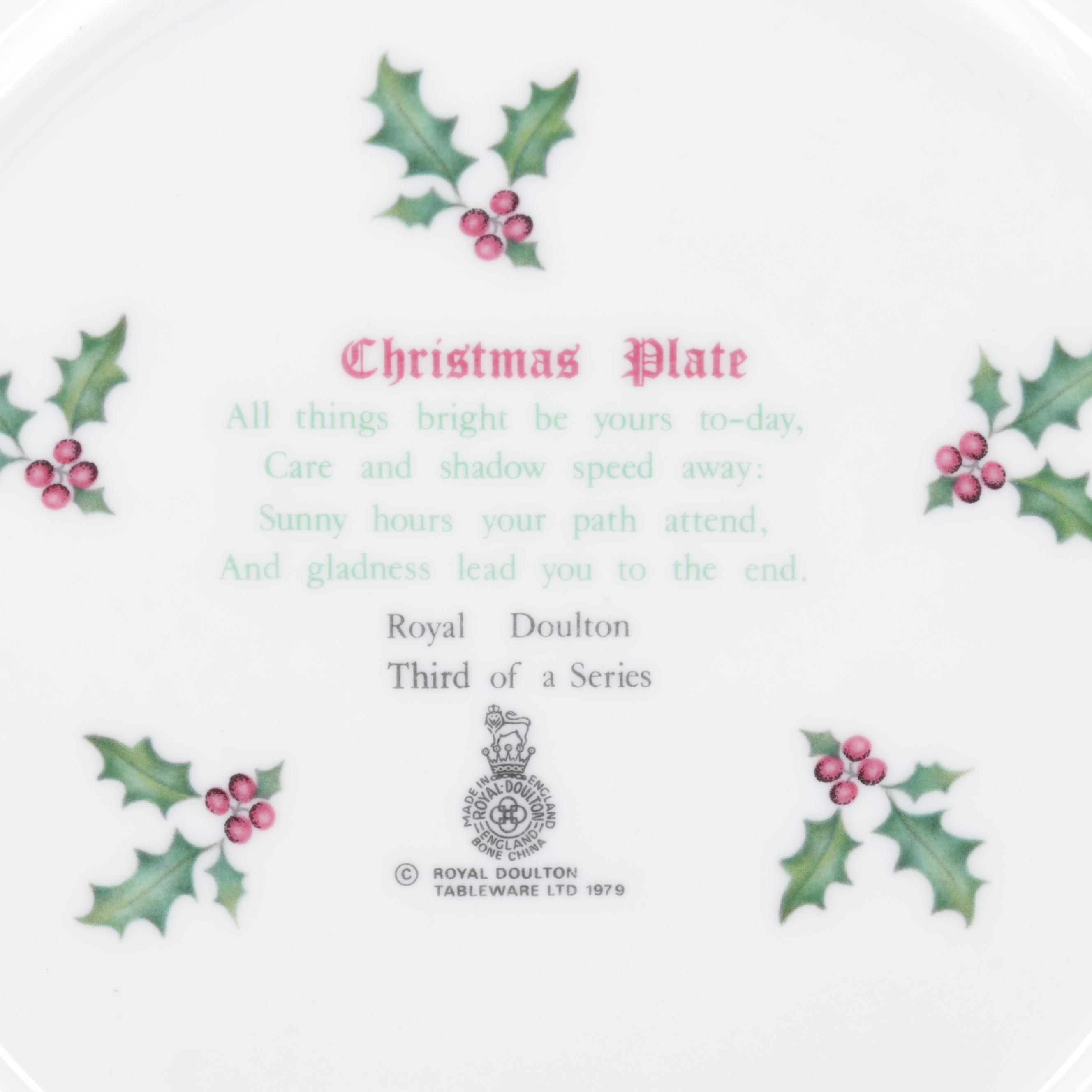 Christmas Table Décor Including Jan Barboglio, Royal Doulton and Bob Timberlake