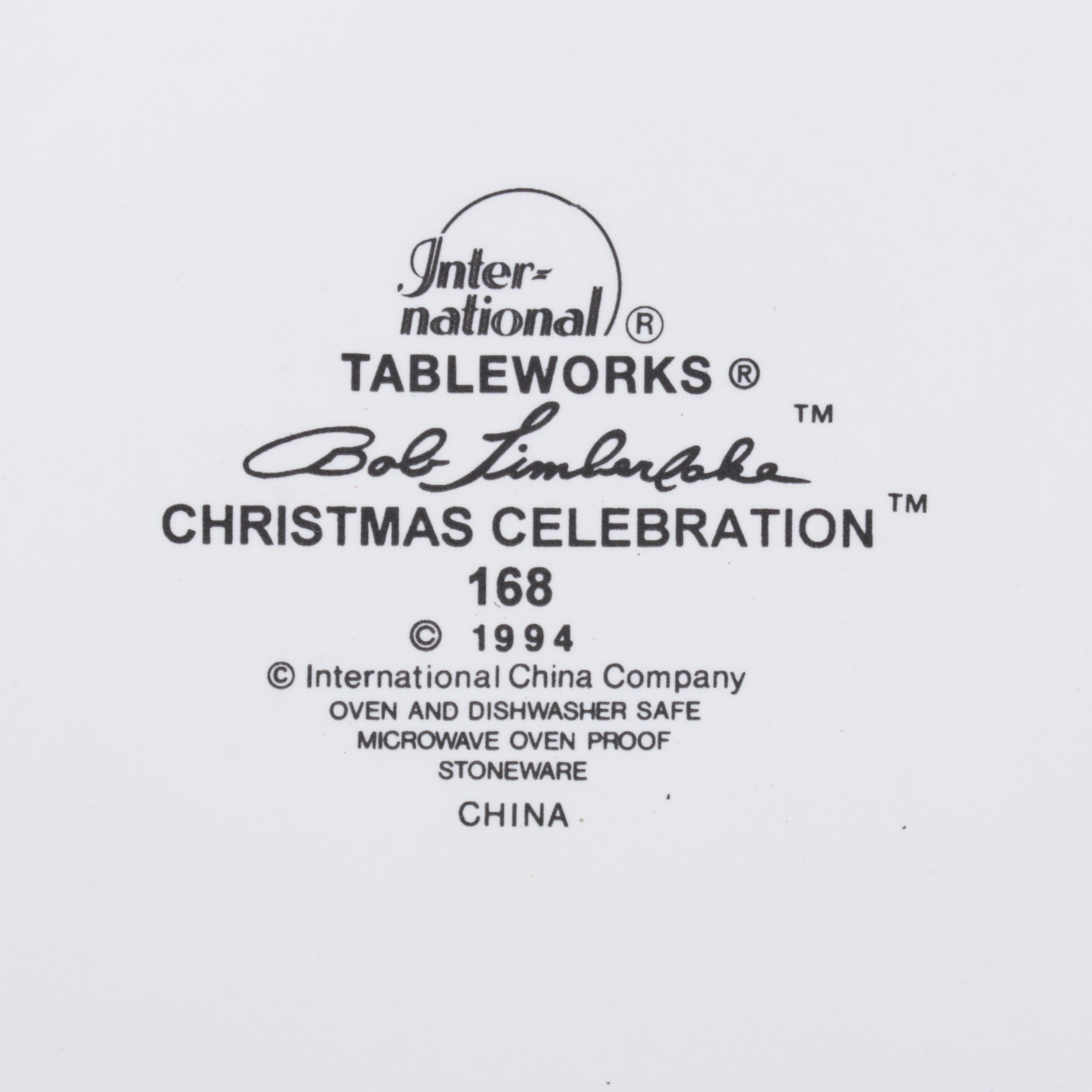 Christmas Table Décor Including Jan Barboglio, Royal Doulton and Bob Timberlake
