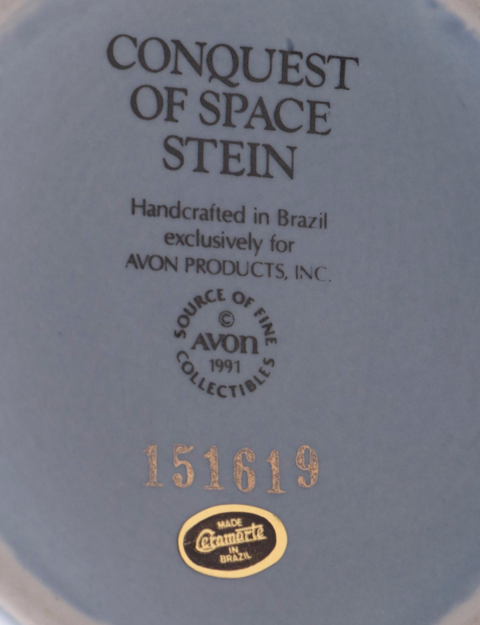 Ceramarte for Avon Commemorative Stoneware Beer Steins