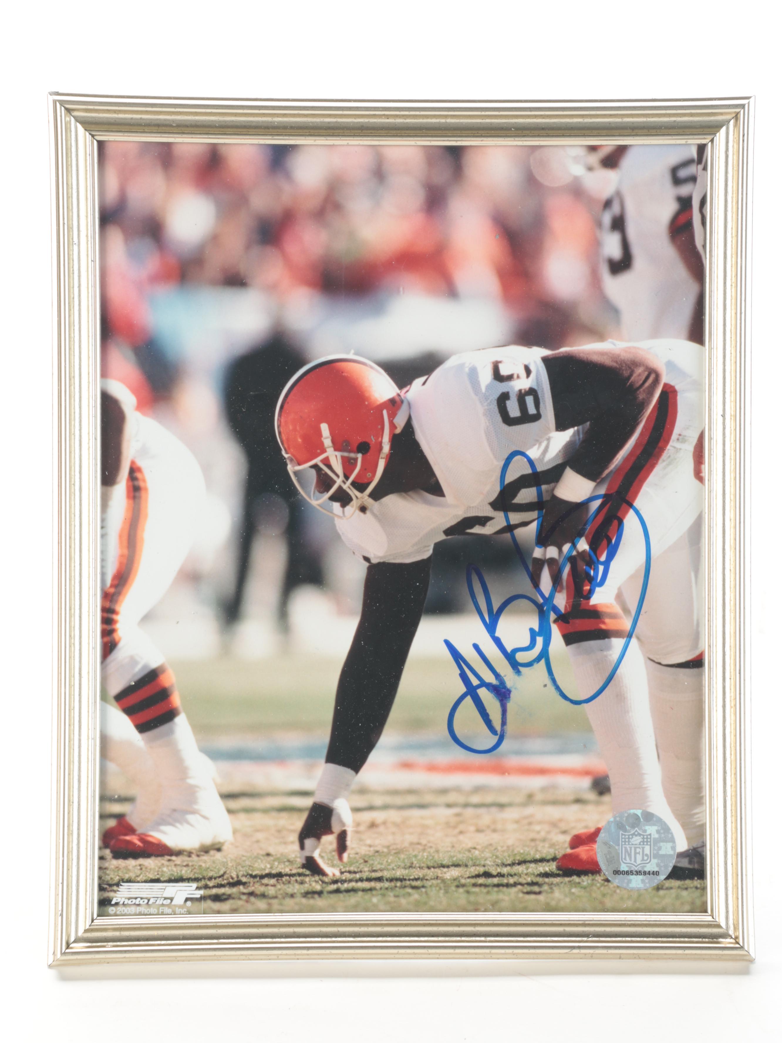 Cleveland Browns Signed Footballs, Giclées and More Including Collins, Dixon