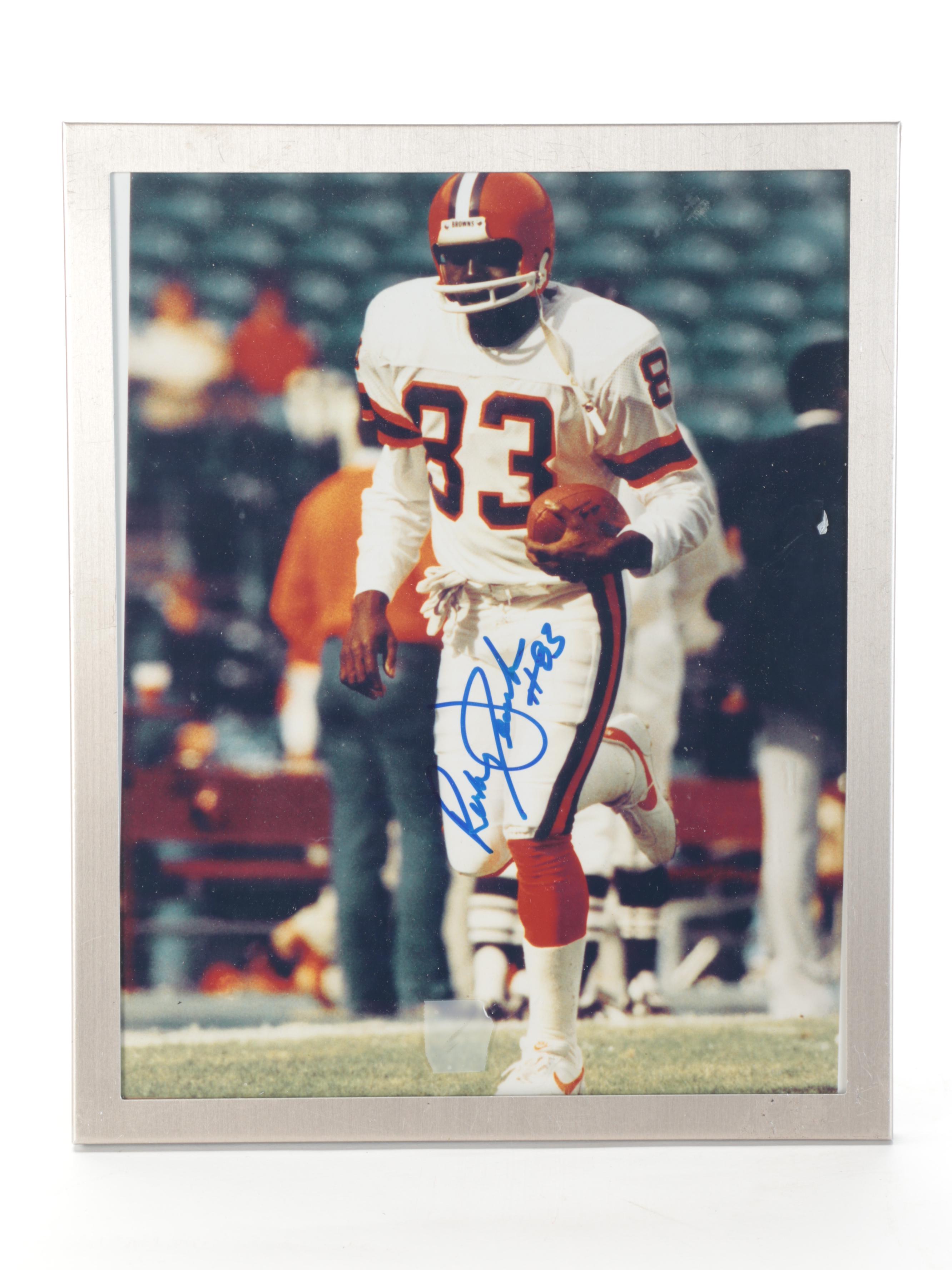 Cleveland Browns Signed Footballs, Giclées and More Including Collins, Dixon