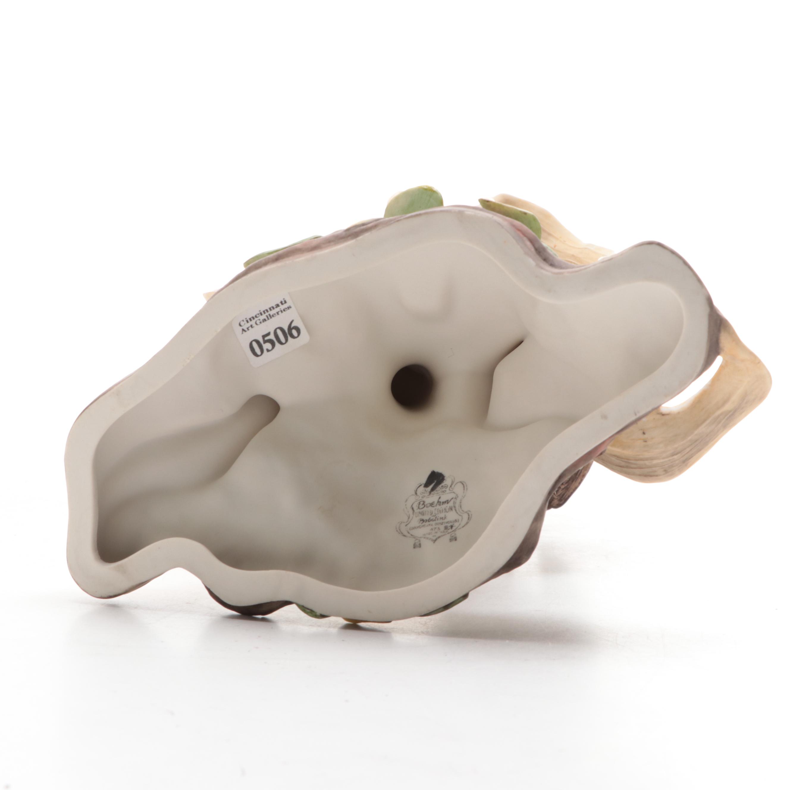 Boehm Limited Edition "Bobolink" Porcelain Figurine, Mid to Late 20th Century