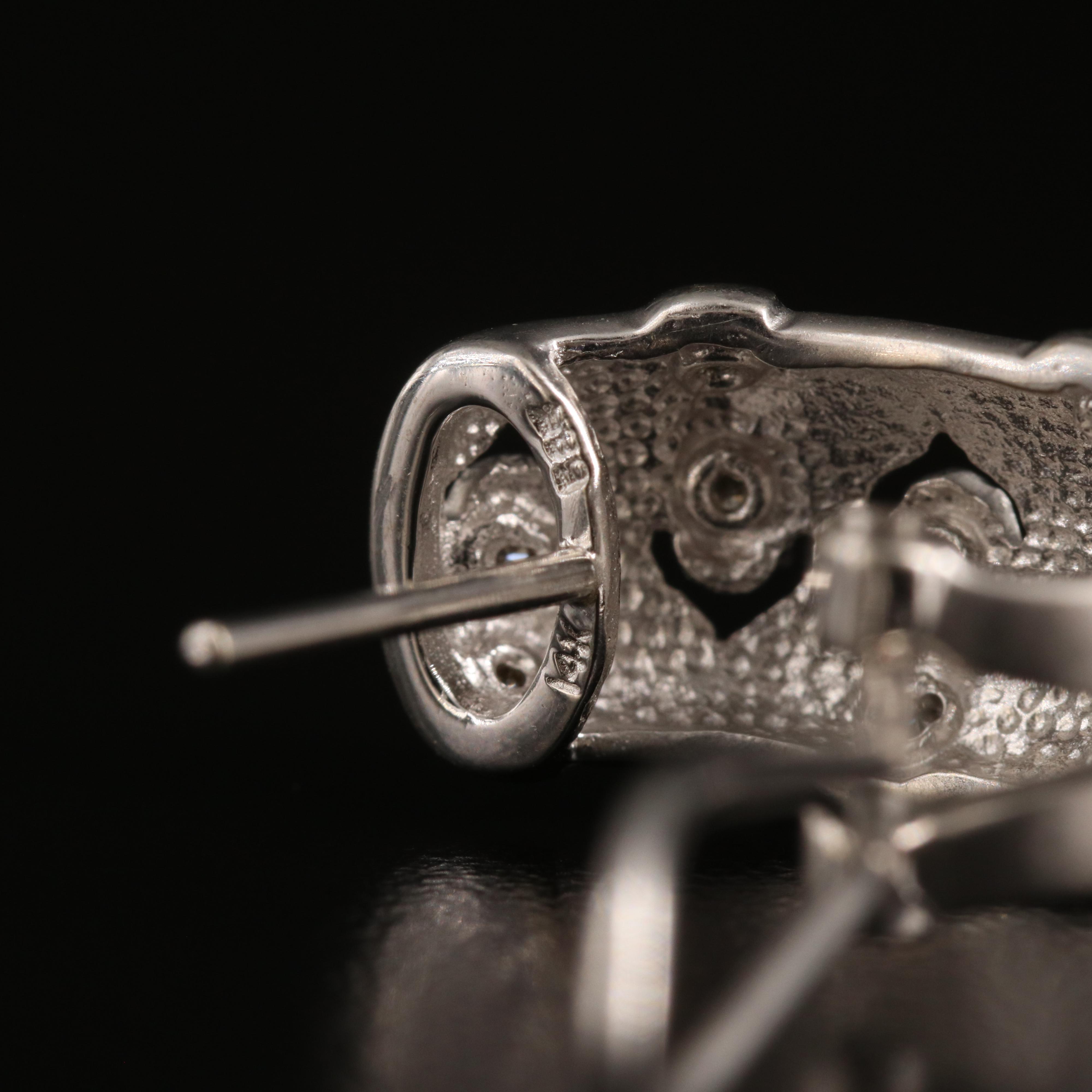 14K 0.30 CTW Diamond J Hoop Earrings