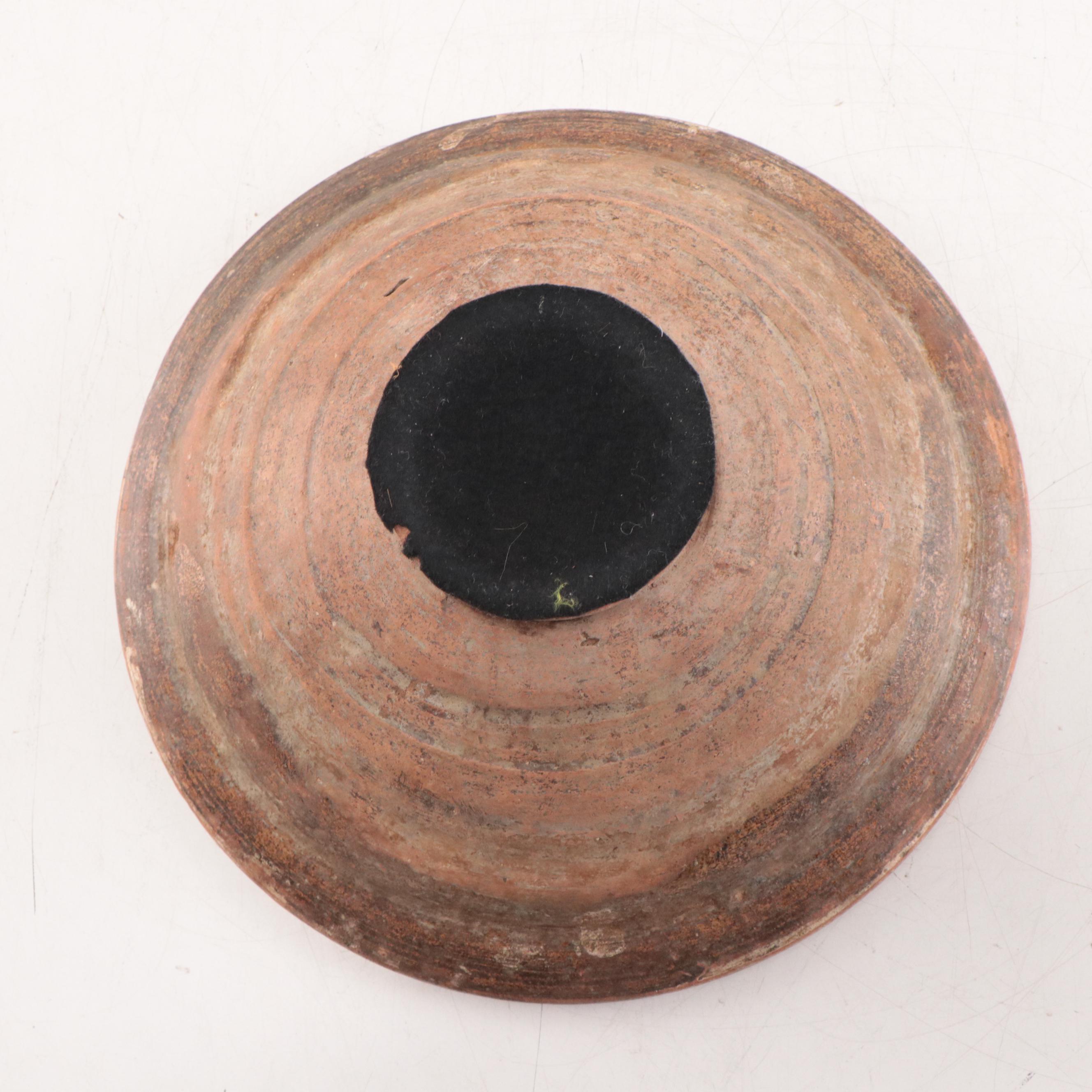 Afghani Nishapur Style Earthenware Serving Bowl