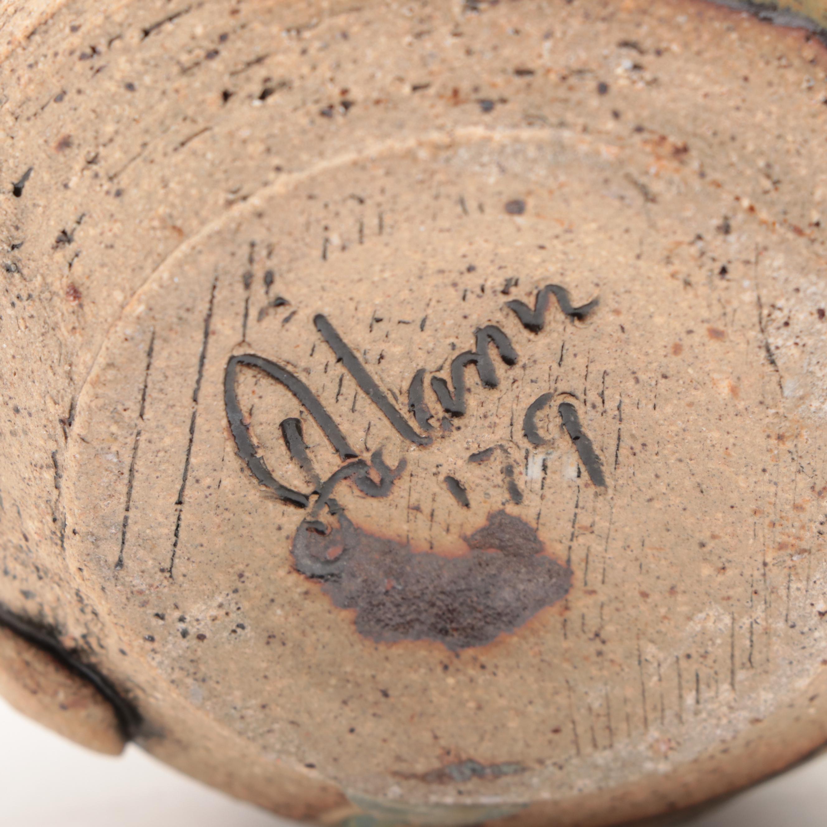 Studio Pottery Character Mugs and Figurine