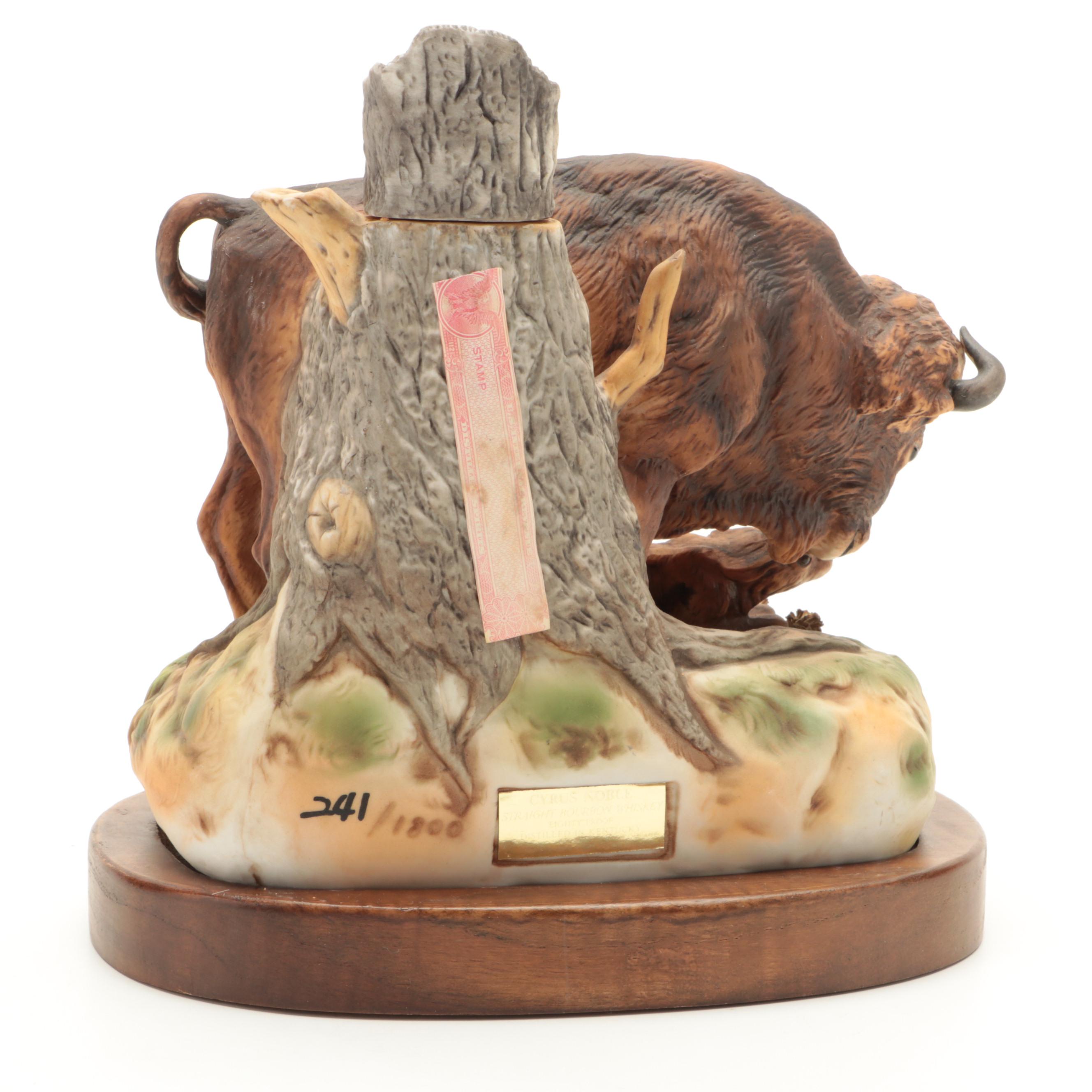 Ski-Country "Brown Bear" and Other Figural Ceramic Decanter