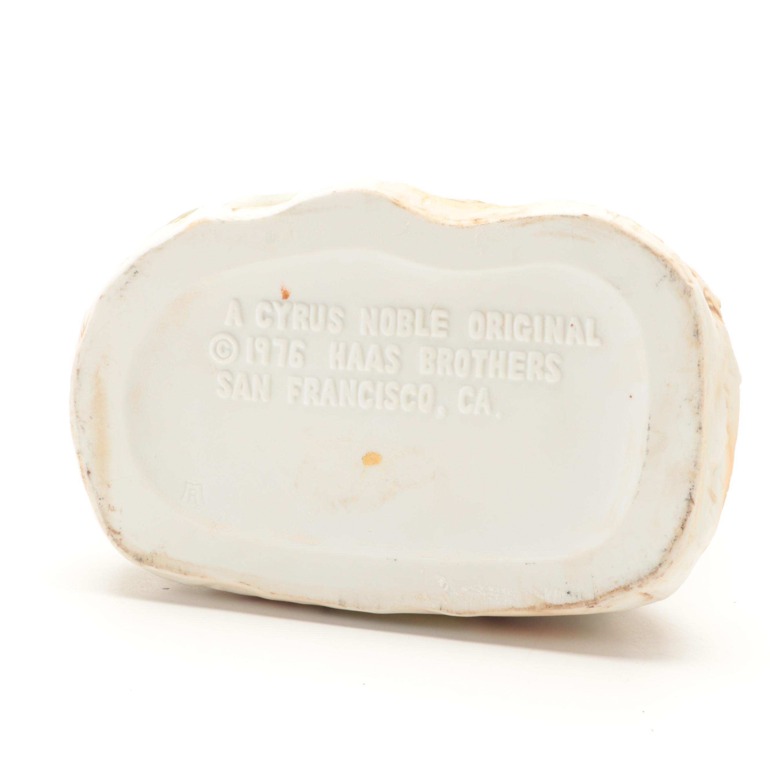 Ski-Country "Brown Bear" and Other Figural Ceramic Decanter