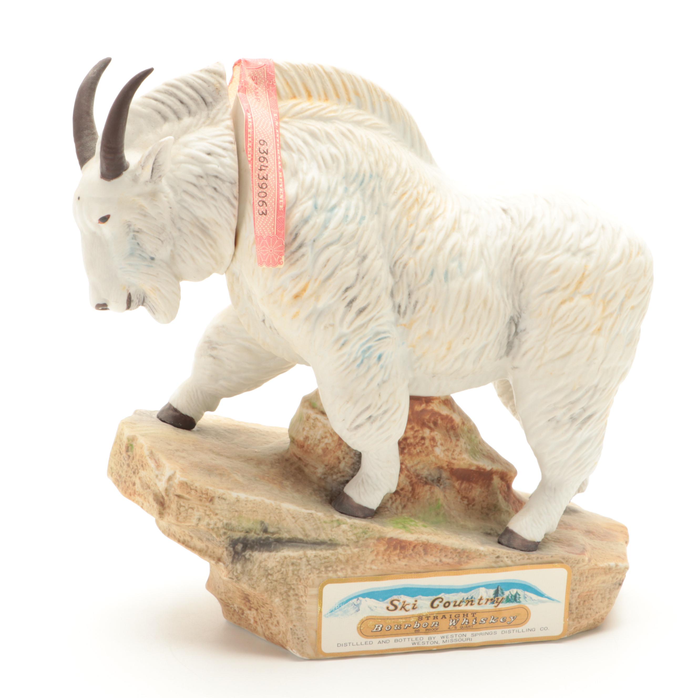 Ski-Country "Brown Bear" and Other Figural Ceramic Decanter