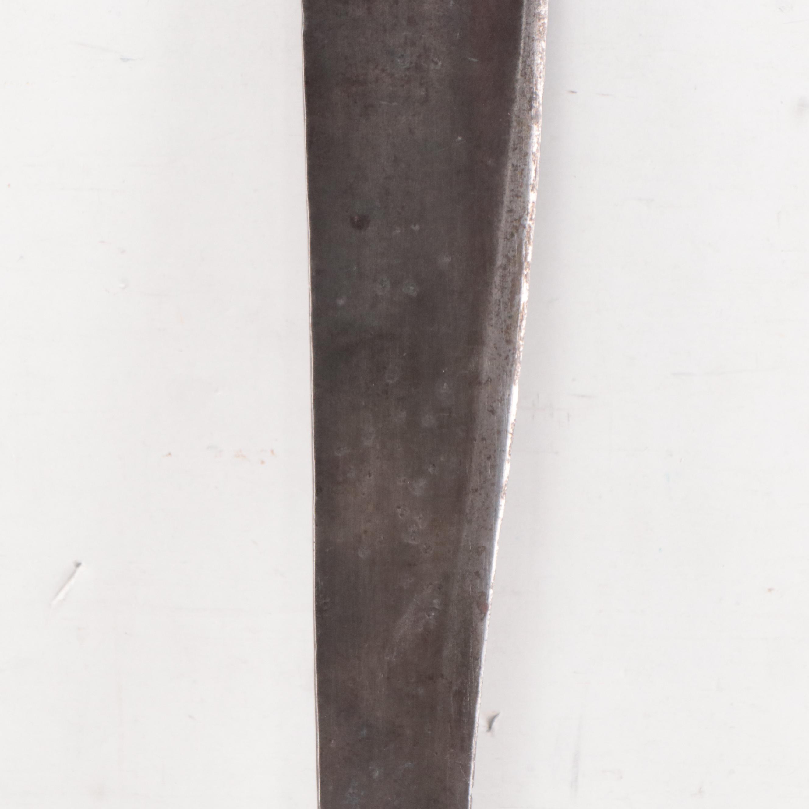 Naga Steel Hunter's Dao Blade, Mid-20th Century
