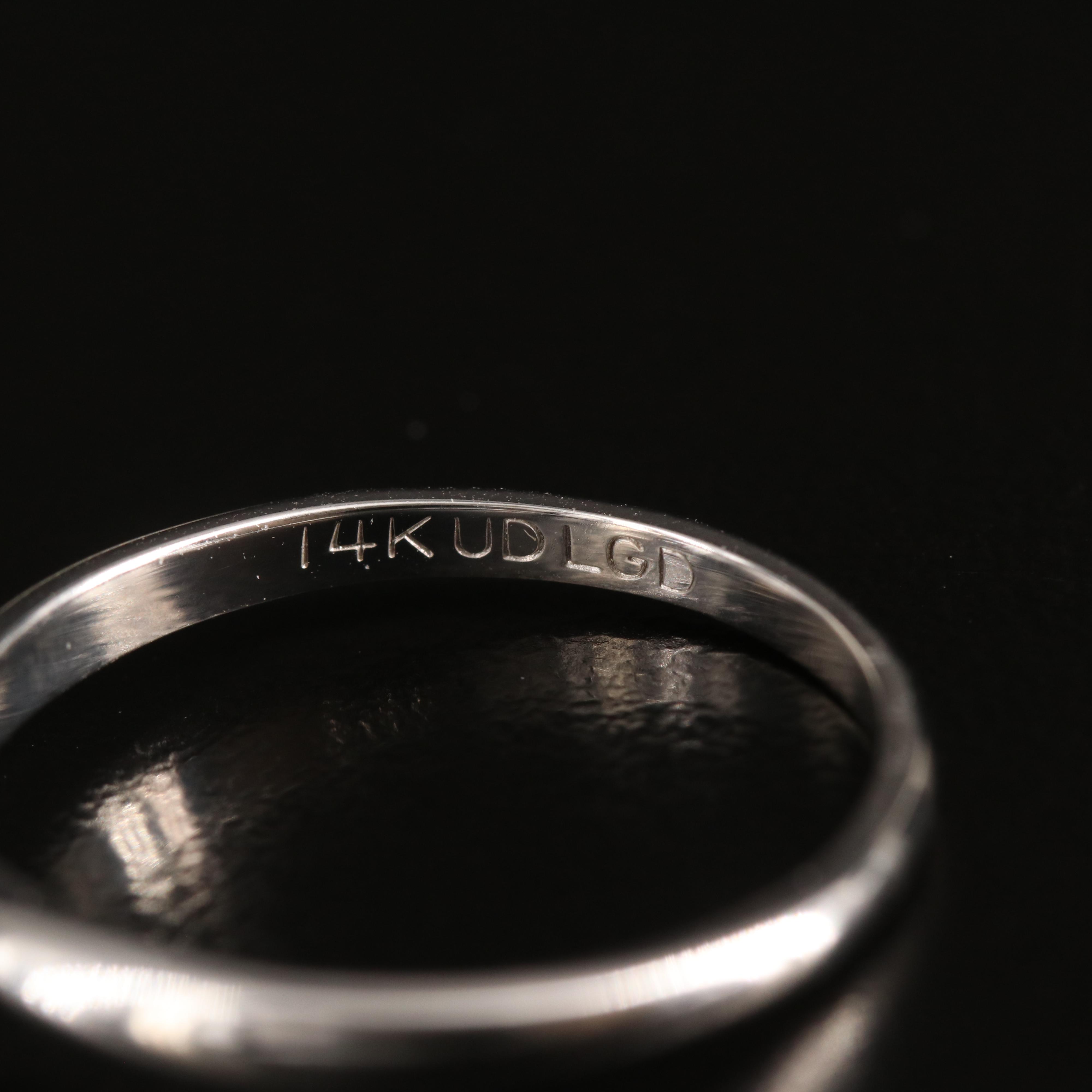 14K 1.00 CT Lab Grown Diamond Solitaire Ring with IGI Report