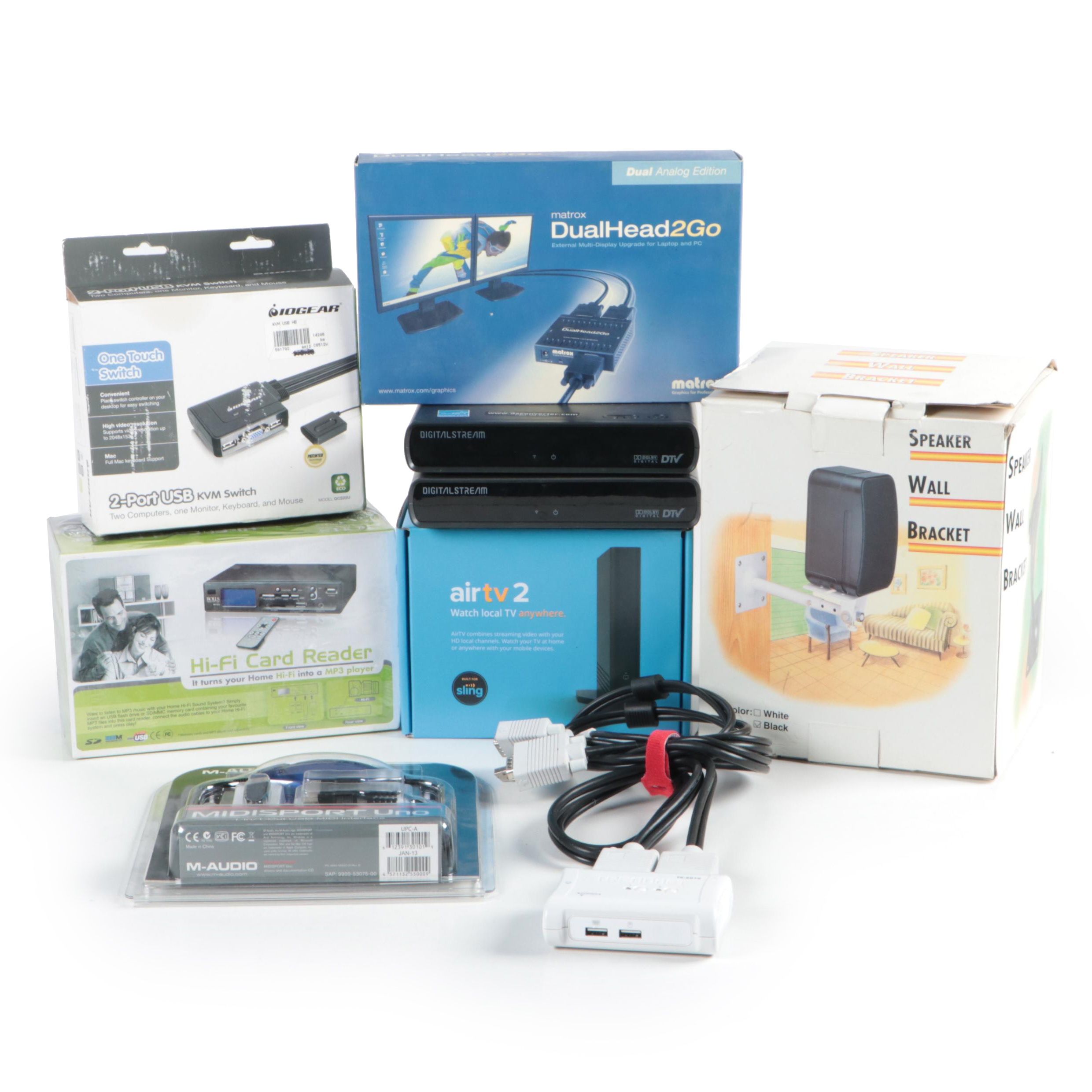 Matrox DualHead2Go, 10Gear USBs, MIDISport Uno and More