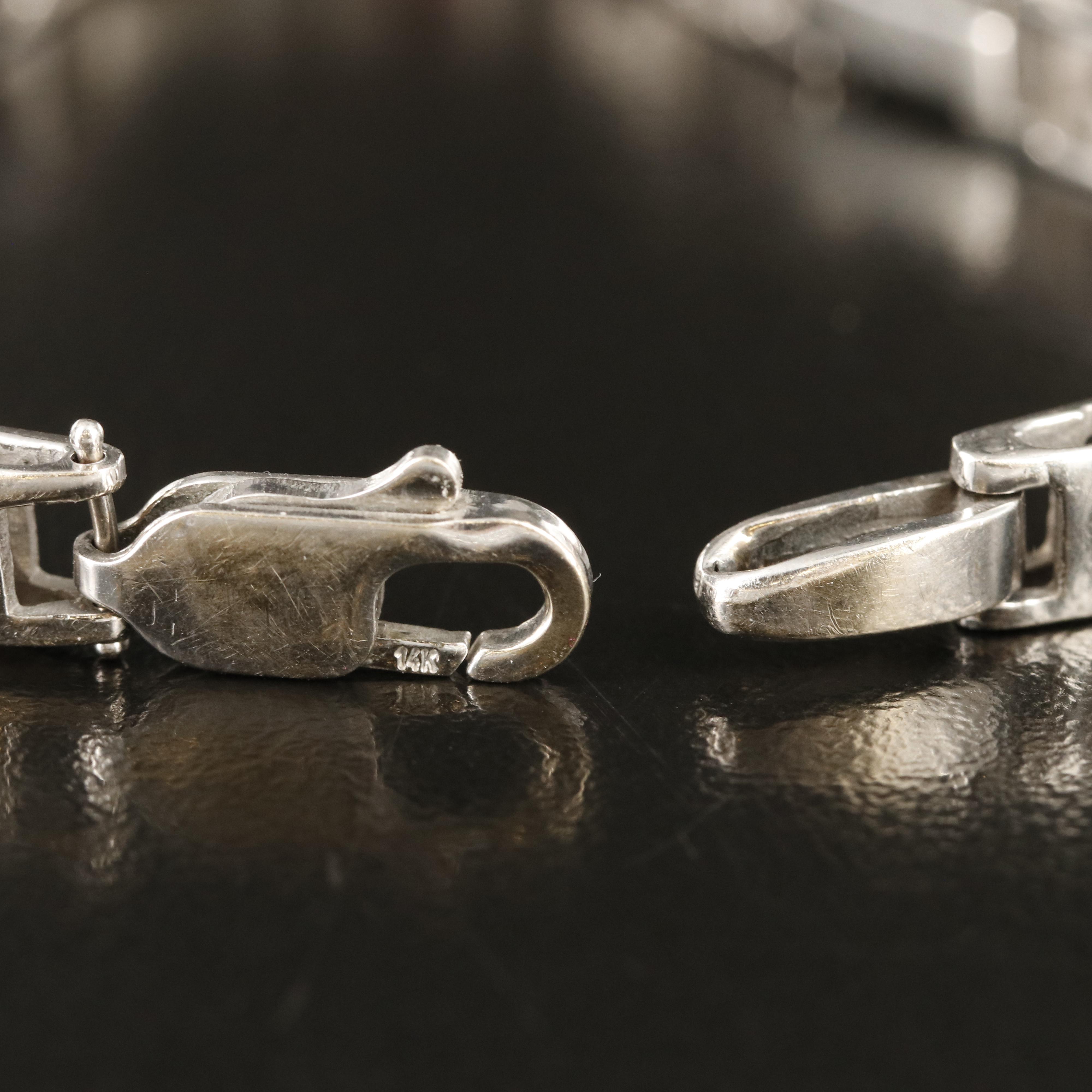 14K Tourmaline Bracelet